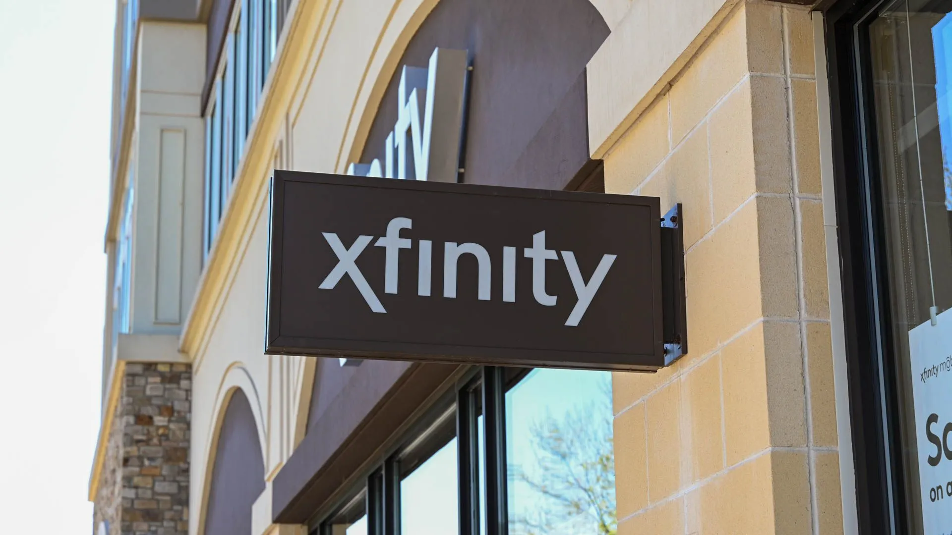 Ảnh chụp màn hình của ứng dụng Xfinity Mobile trên điện thoại