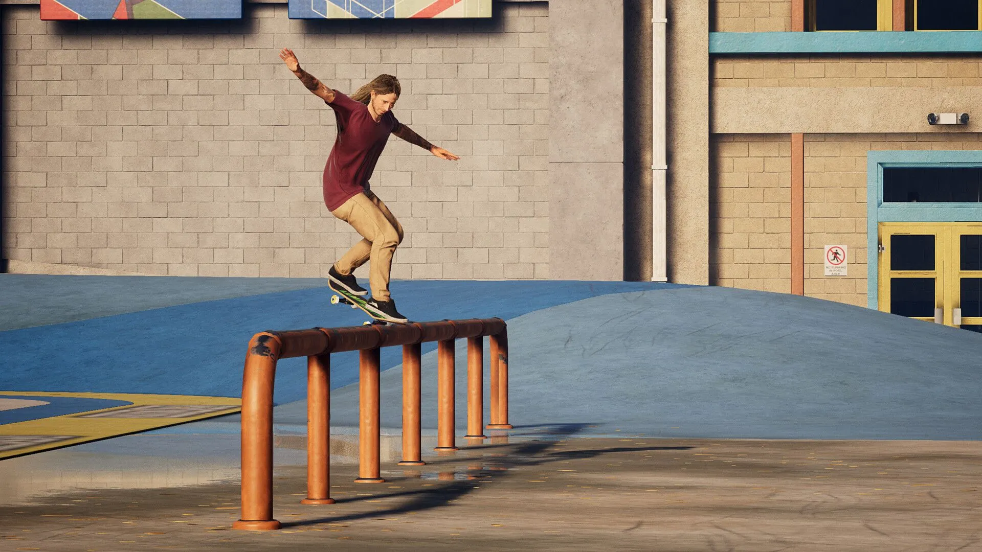 Ảnh chụp màn hình từ trò chơi Call of Duty Black Ops 6 với một gợi ý về game Tony Hawk mới.