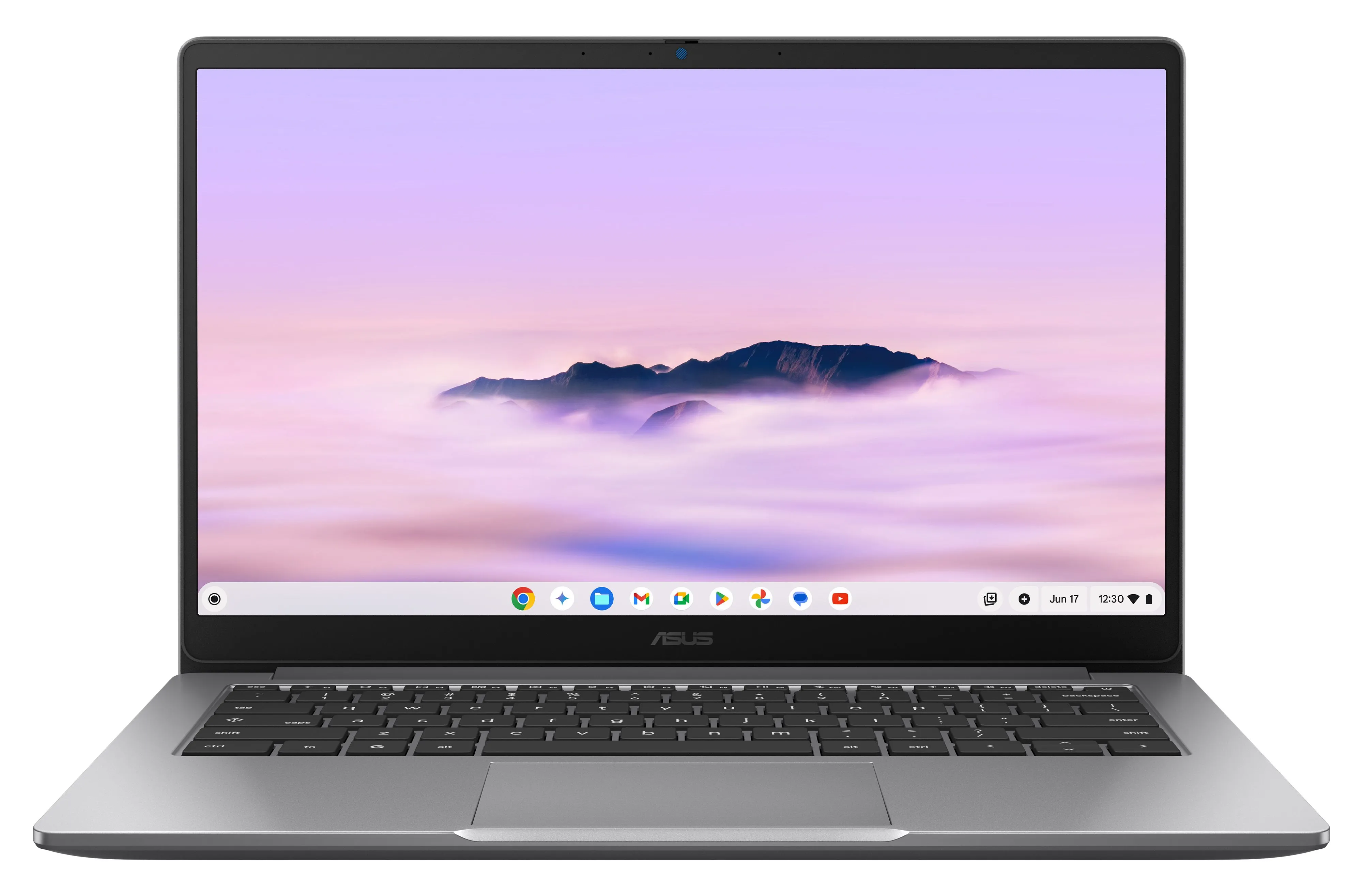 ASUS Chromebook Plus CX14 nhìn từ mặt trước