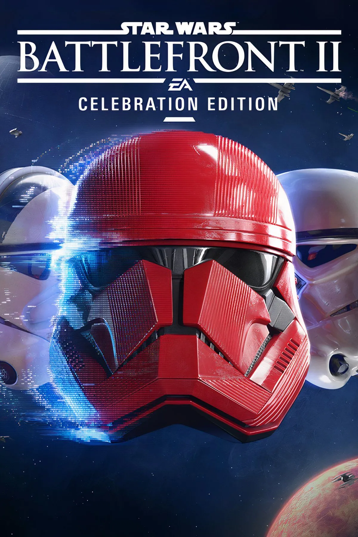 Bảng thông tin tổng quan về game Star Wars Battlefront 2, hiển thị nền tảng và đánh giá.