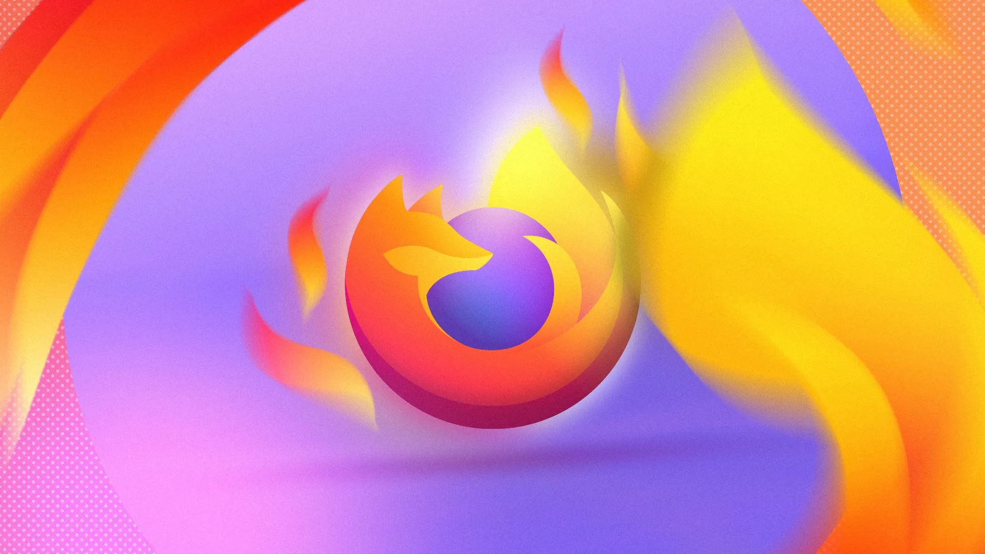 Biểu tượng trình duyệt Firefox với hình ảnh cáo lửa bao quanh quả địa cầu.