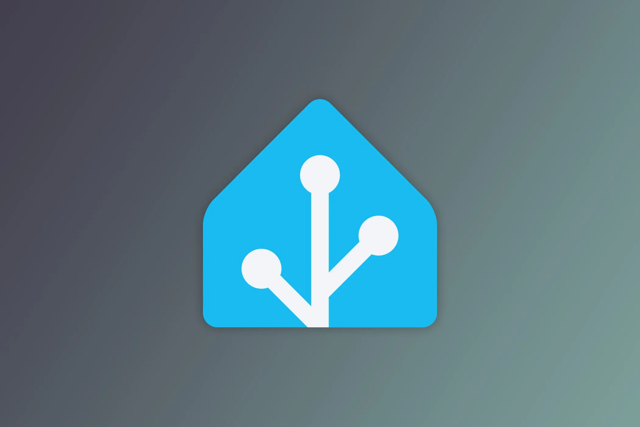 Biểu tượng ứng dụng Home Assistant trên màn hình điện thoại Android