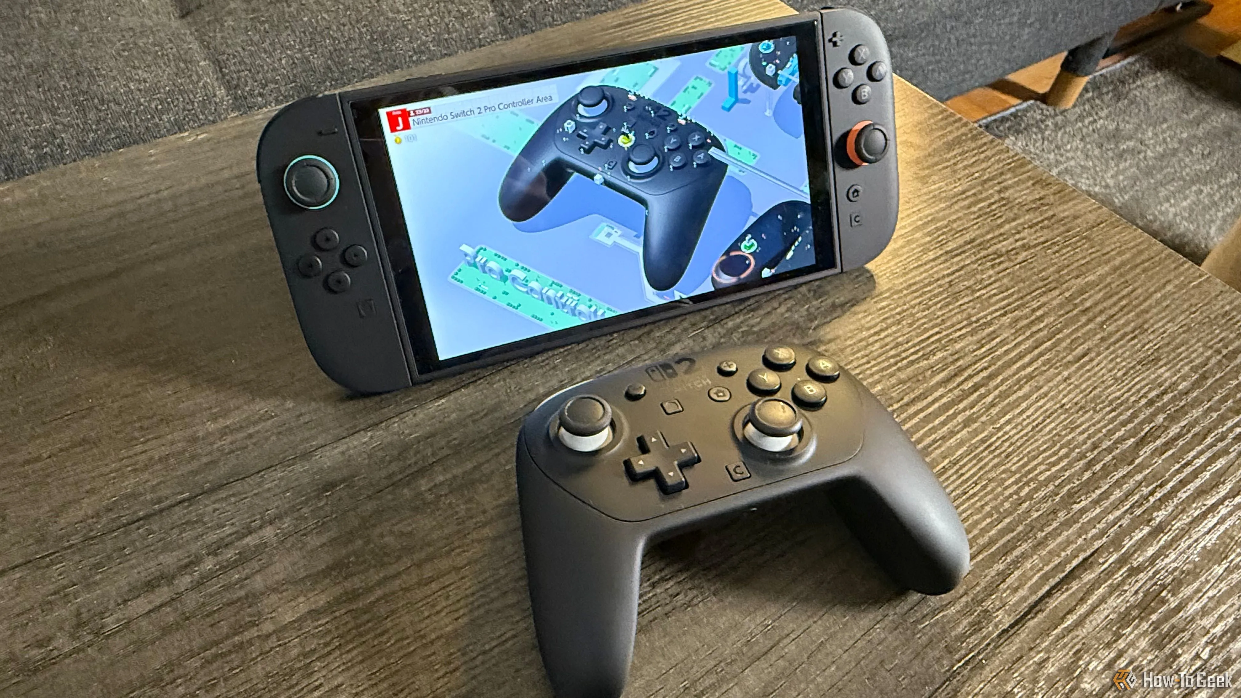 Bộ đôi tay cầm Nintendo Switch 2 Pro Controller, biểu tượng cho sự thoải mái và tính năng cao cấp