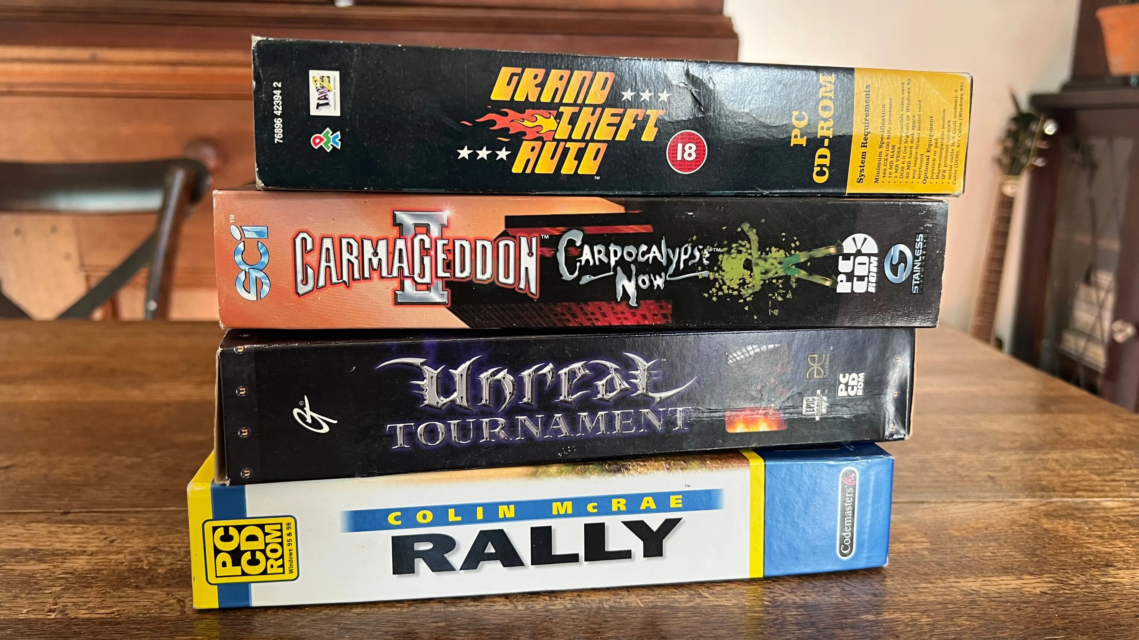 Bộ sưu tập game PC hộp lớn cổ điển