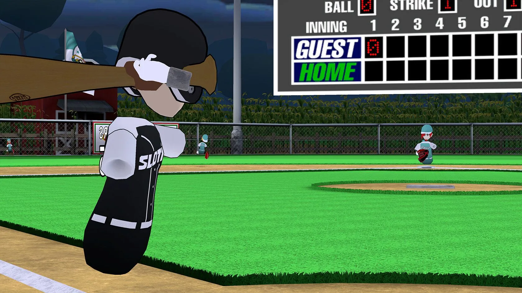 Chân dung cầu thủ bóng chày trong Totally Baseball