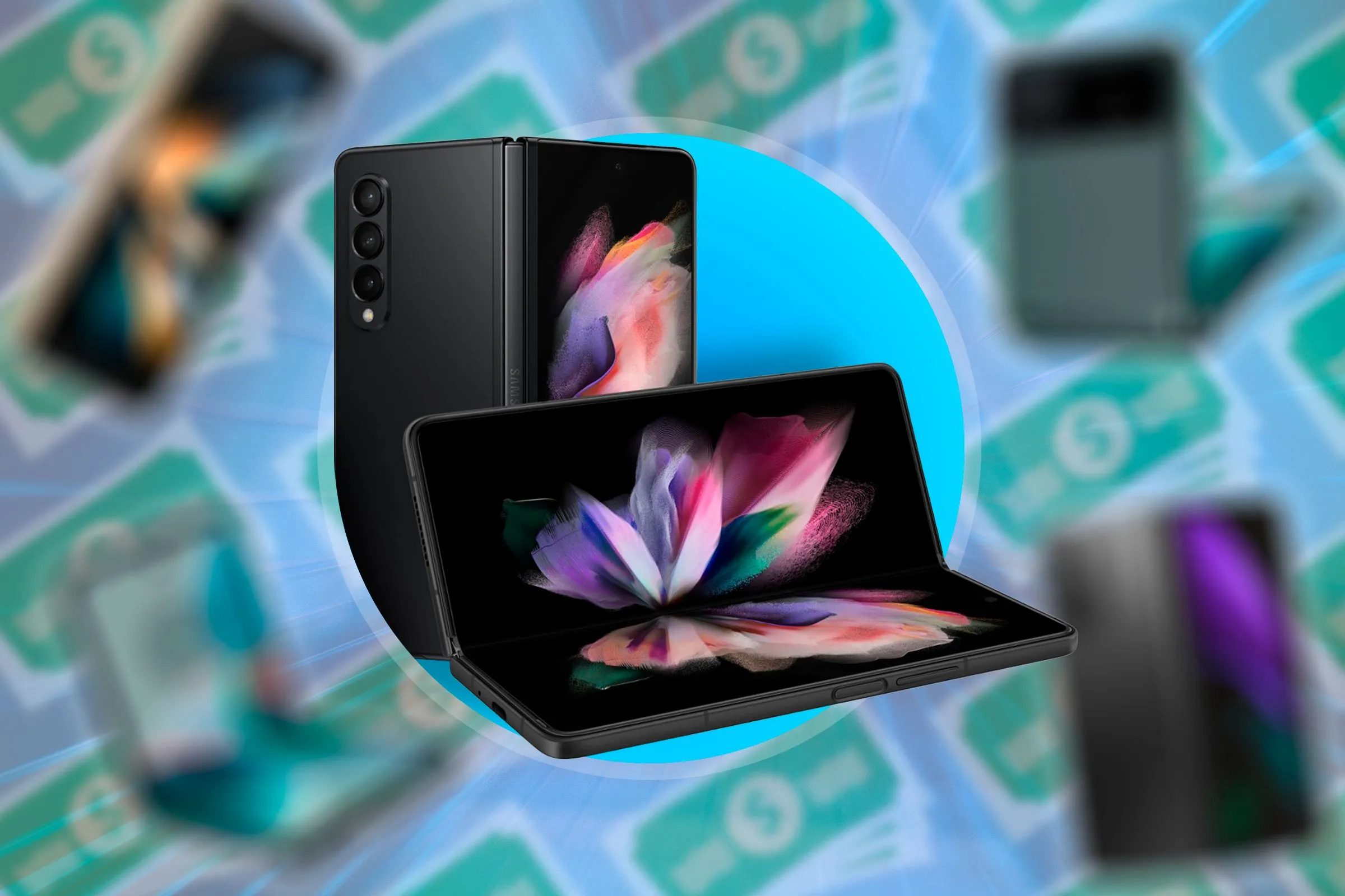 Điện thoại gập Samsung Galaxy Z Fold 6 thể hiện khả năng gập linh hoạt