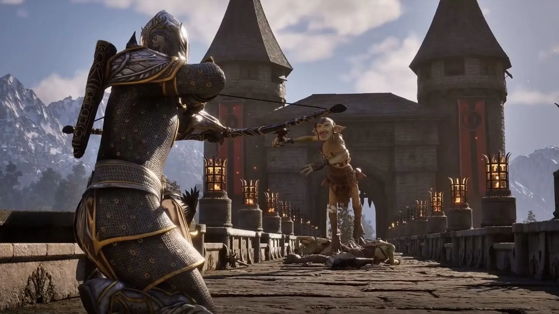 Hình ảnh được cho là màn hình chiến đấu bị rò rỉ của Oblivion Remastered, cho thấy tiềm năng nâng cấp đồ họa của Bethesda.