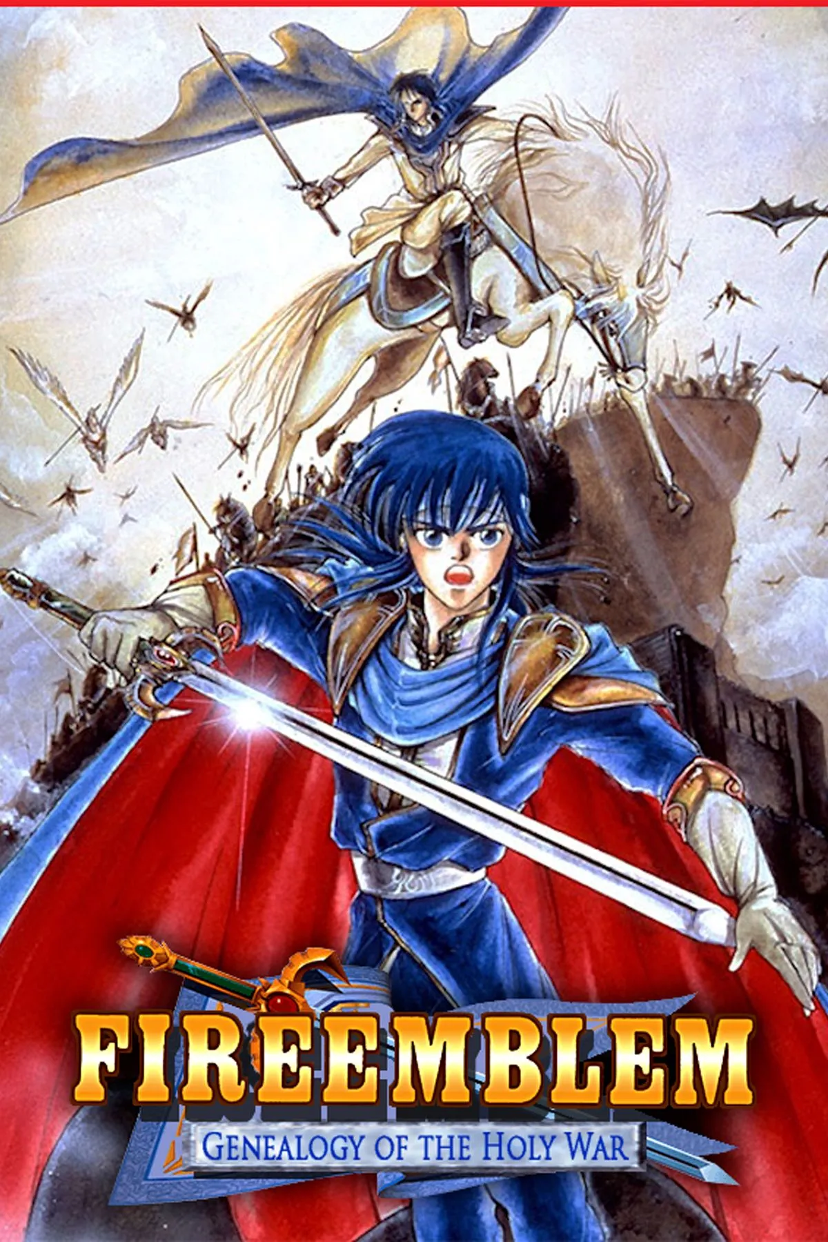 Hình ảnh giới thiệu game Fire Emblem Genealogy of the Holy War, một sử thi chiến thuật đầy kịch tính