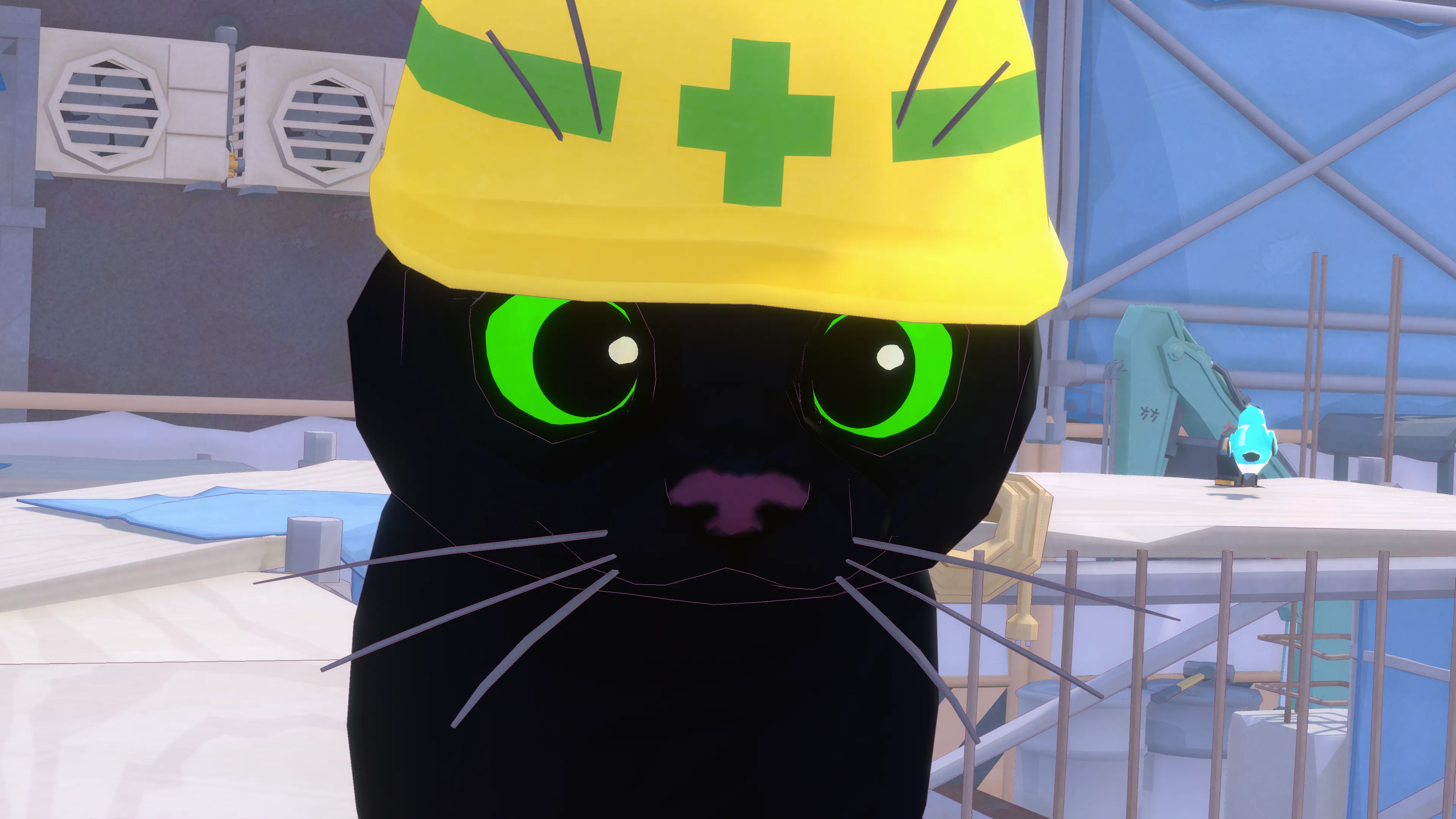Hình ảnh mèo con đang đi trên đường phố trong game Little Kitty Big City