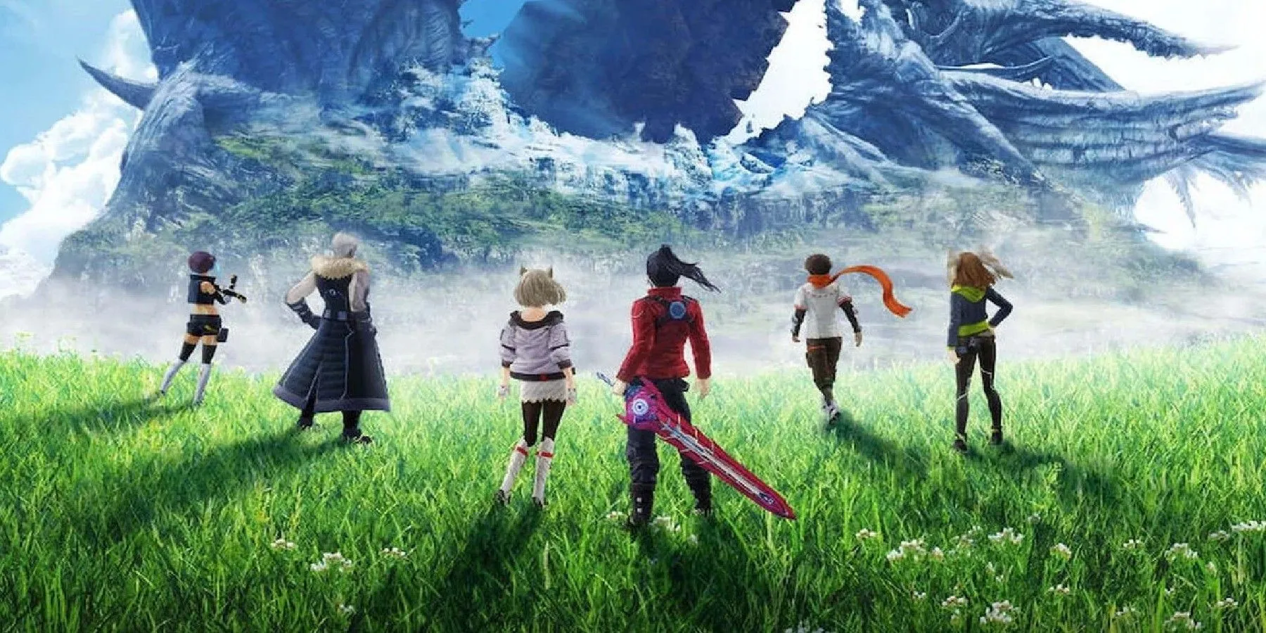 Hình ảnh minh họa chính của Xenoblade Chronicles 3, một tựa game JRPG cần sức mạnh phần cứng của Switch 2 để phát huy hết tiềm năng.