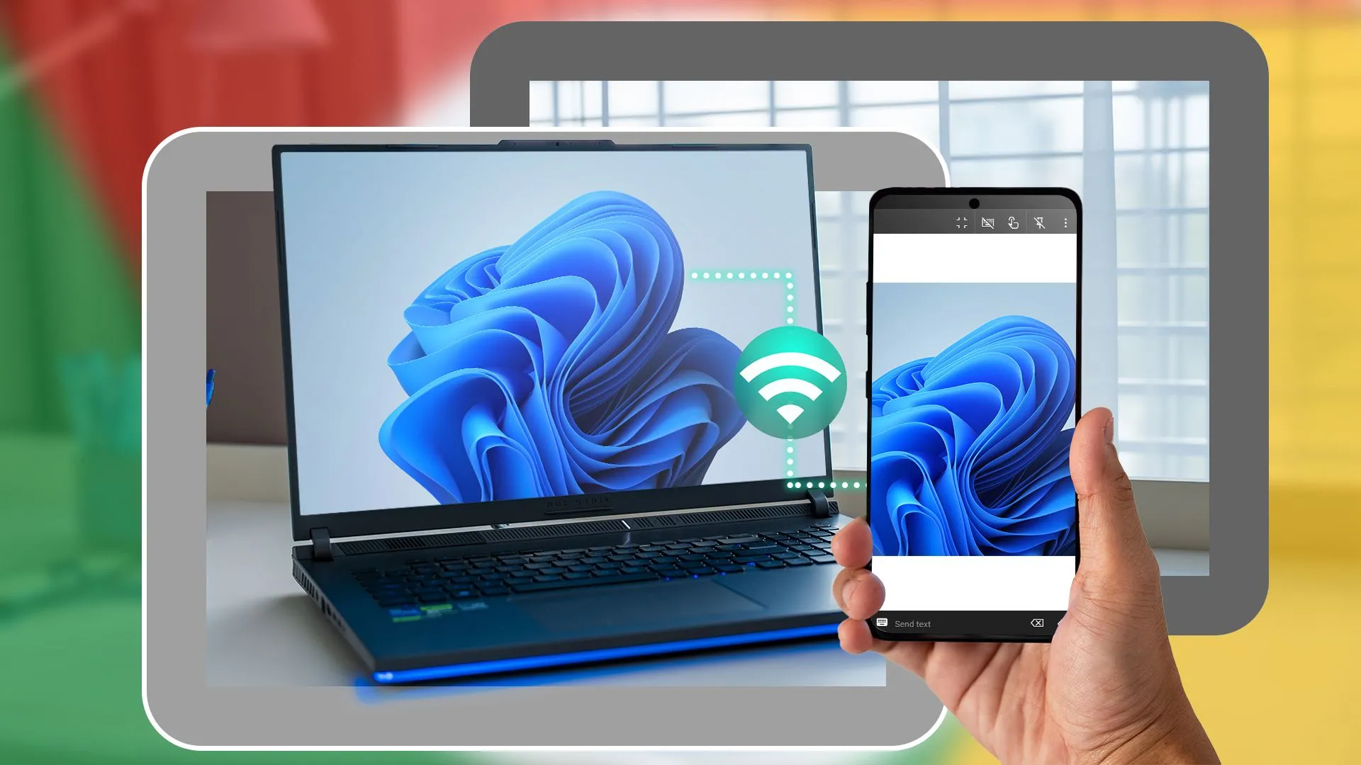 Hình ảnh minh họa kết nối và truy cập máy tính Windows từ xa bằng iPhone qua ứng dụng Splashtop.