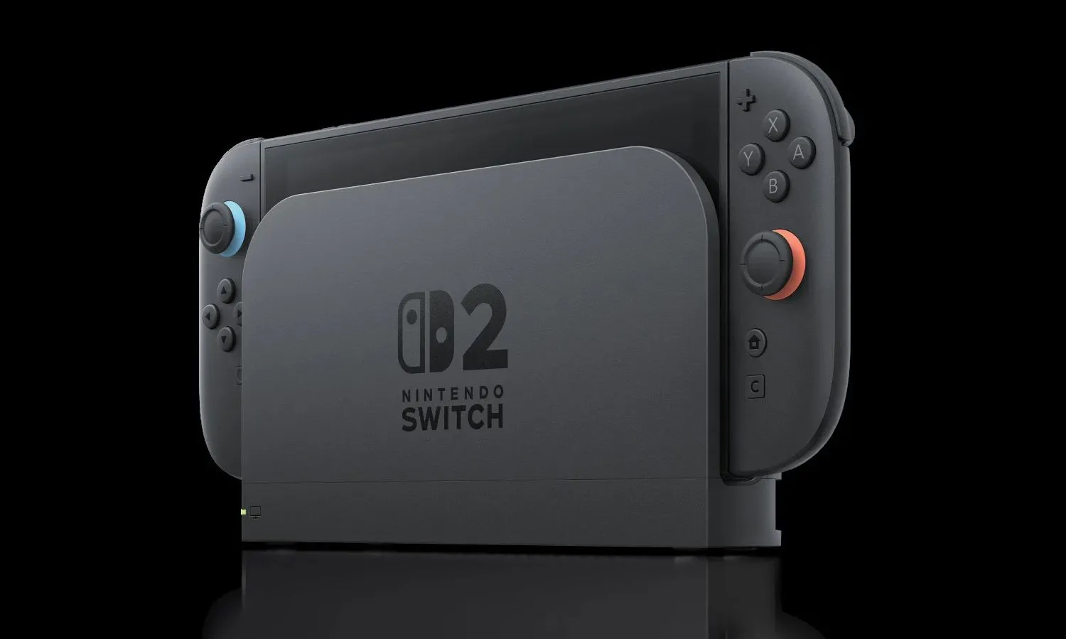 Hình ảnh phác thảo Nintendo Switch 2 trong dock, biểu tượng cho sự không nhất quán trong lịch phát hành console