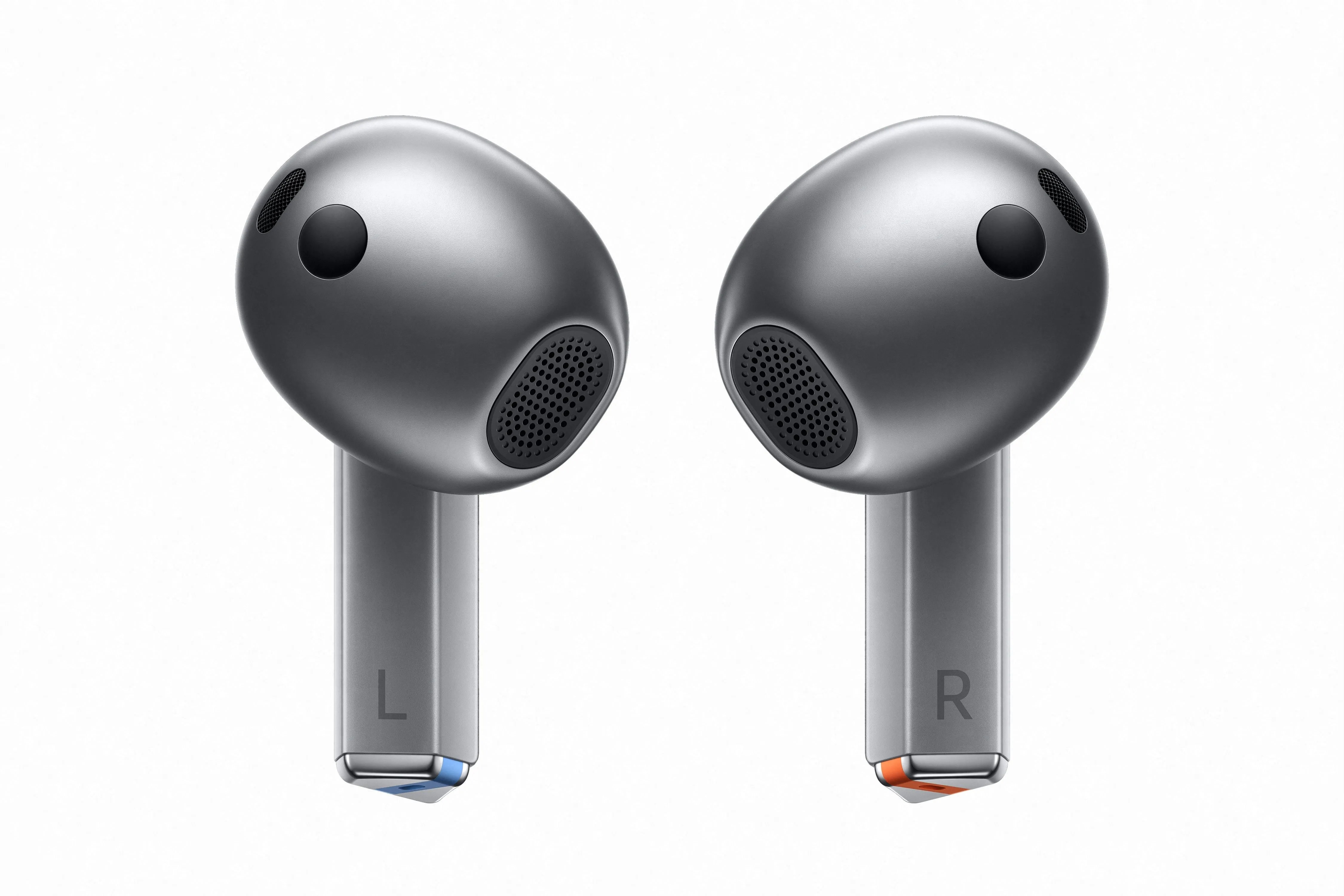 Hình ảnh sản phẩm tai nghe không dây Samsung Galaxy Buds 3 màu trắng với thiết kế hiện đại