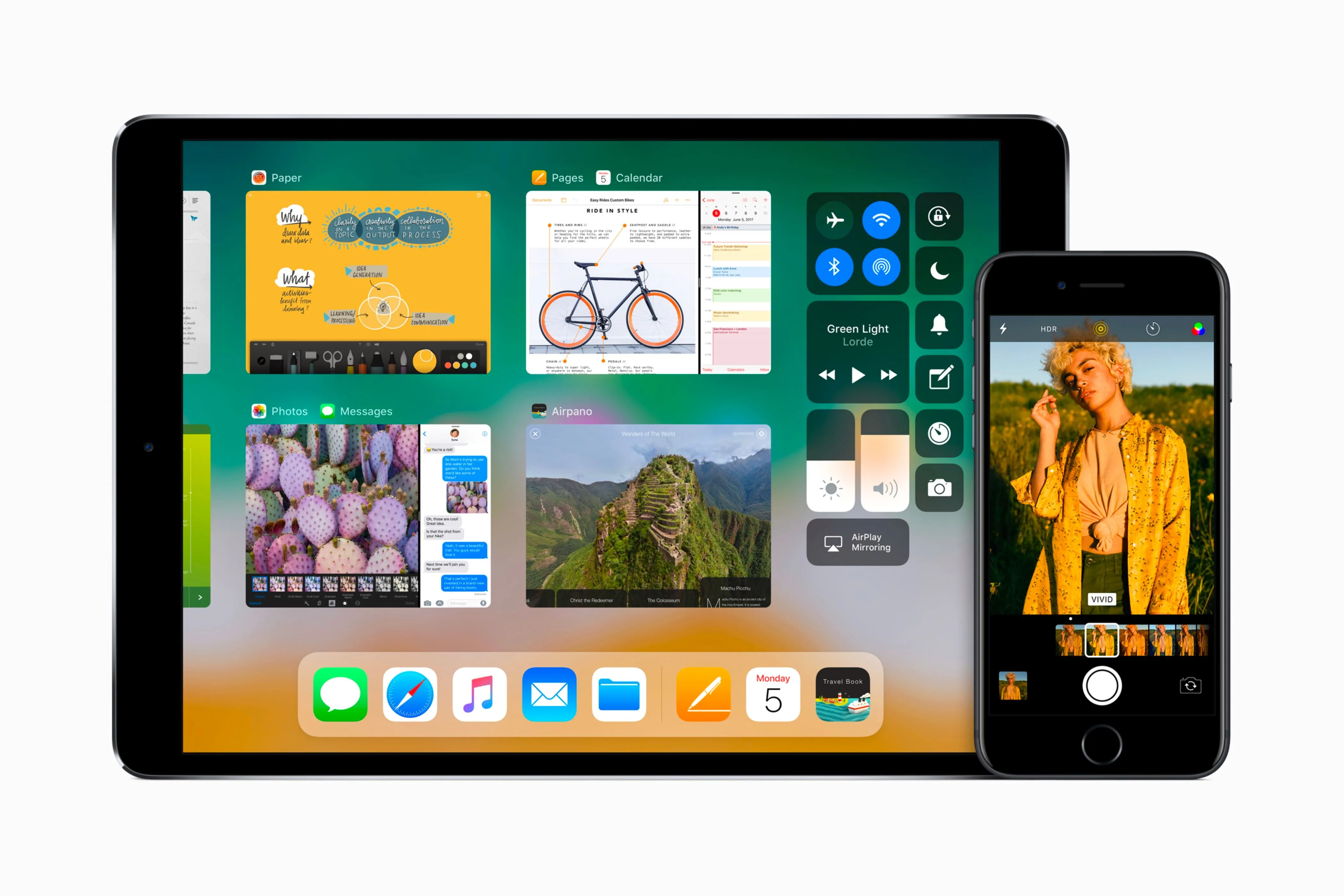 iOS 11 trên iPad và iPhone, đánh dấu bước ngoặt cho iPad trở thành thiết bị năng suất.