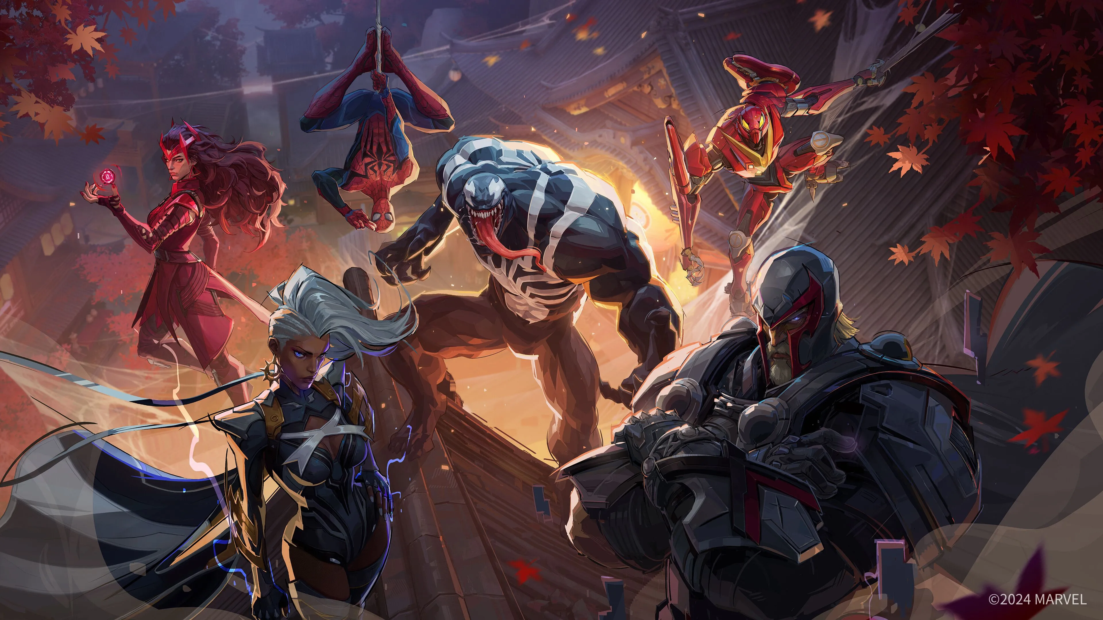 Iron Man và các đồng đội siêu anh hùng trong Marvel Rivals sẵn sàng chiến đấu