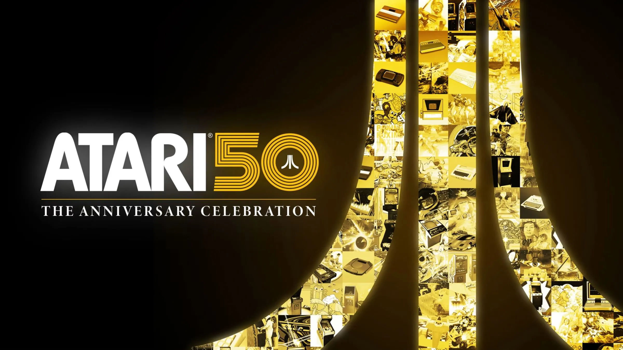Key art cho Atari 50: The Anniversary Celebration