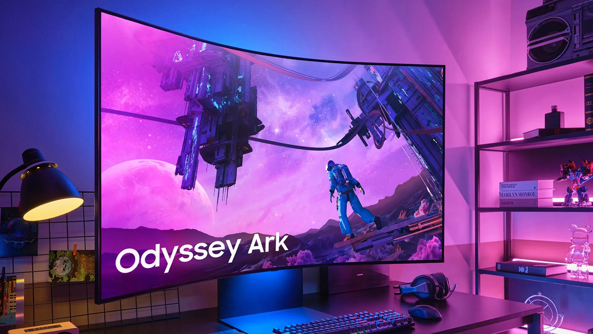 Màn hình cong Samsung Odyssey Ark với thiết kế ấn tượng cho trải nghiệm giải trí đỉnh cao