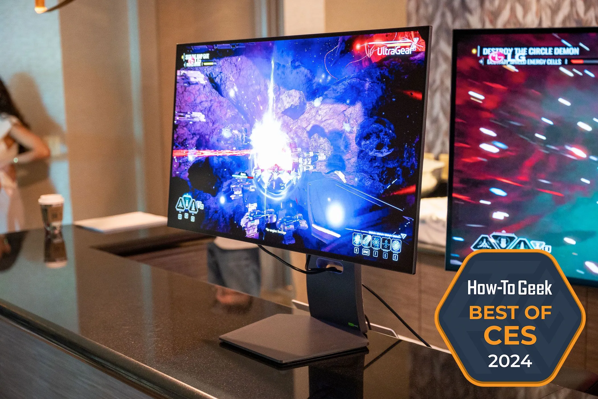Màn hình LG 32 inch Ultragear Dual Mode OLED tại CES 2024