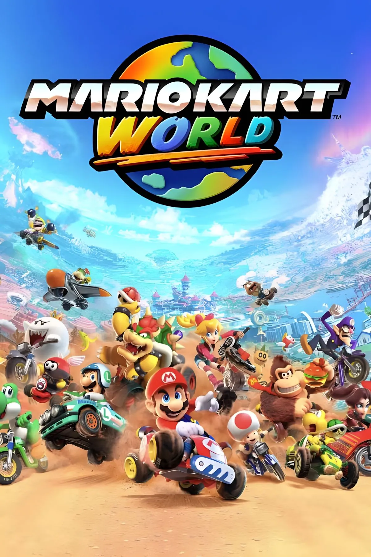 Mario Kart World - tựa game chủ lực ra mắt cùng Nintendo Switch 2