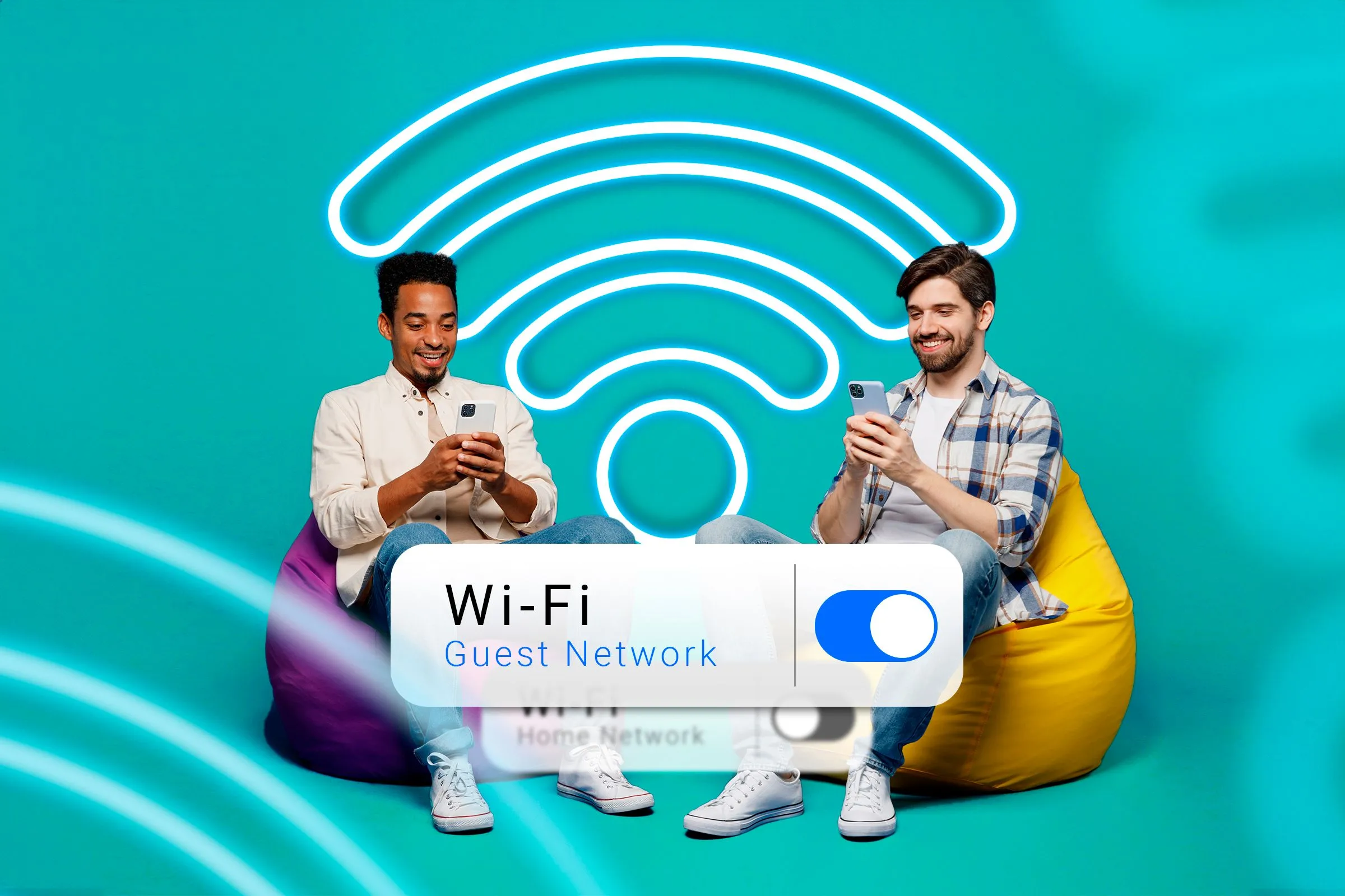 Minh họa mạng khách (Guest Wi-Fi) trên hệ thống Unifi
