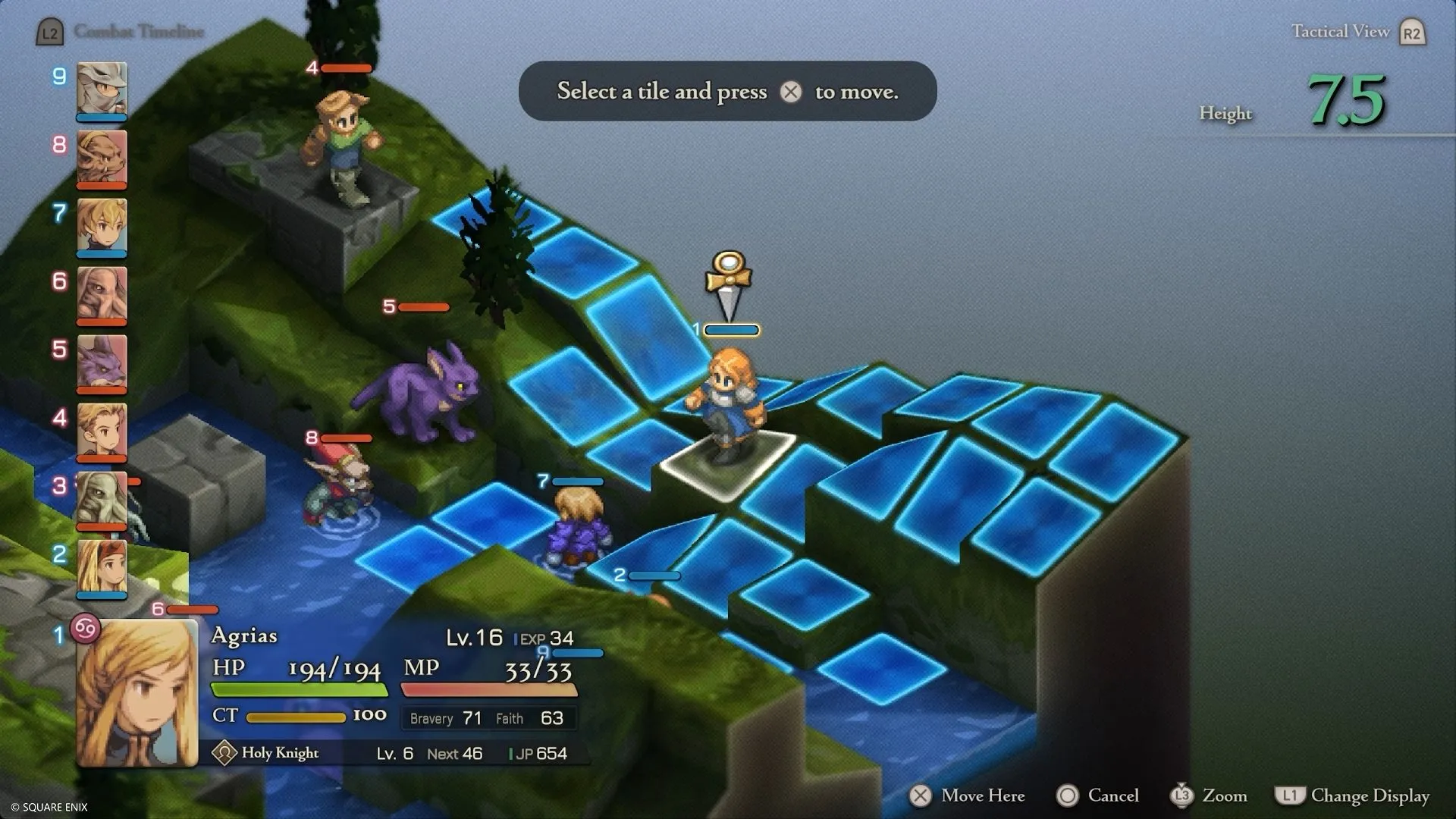 Một cảnh quan Ivalice, bối cảnh rộng lớn và phong phú của Final Fantasy Tactics
