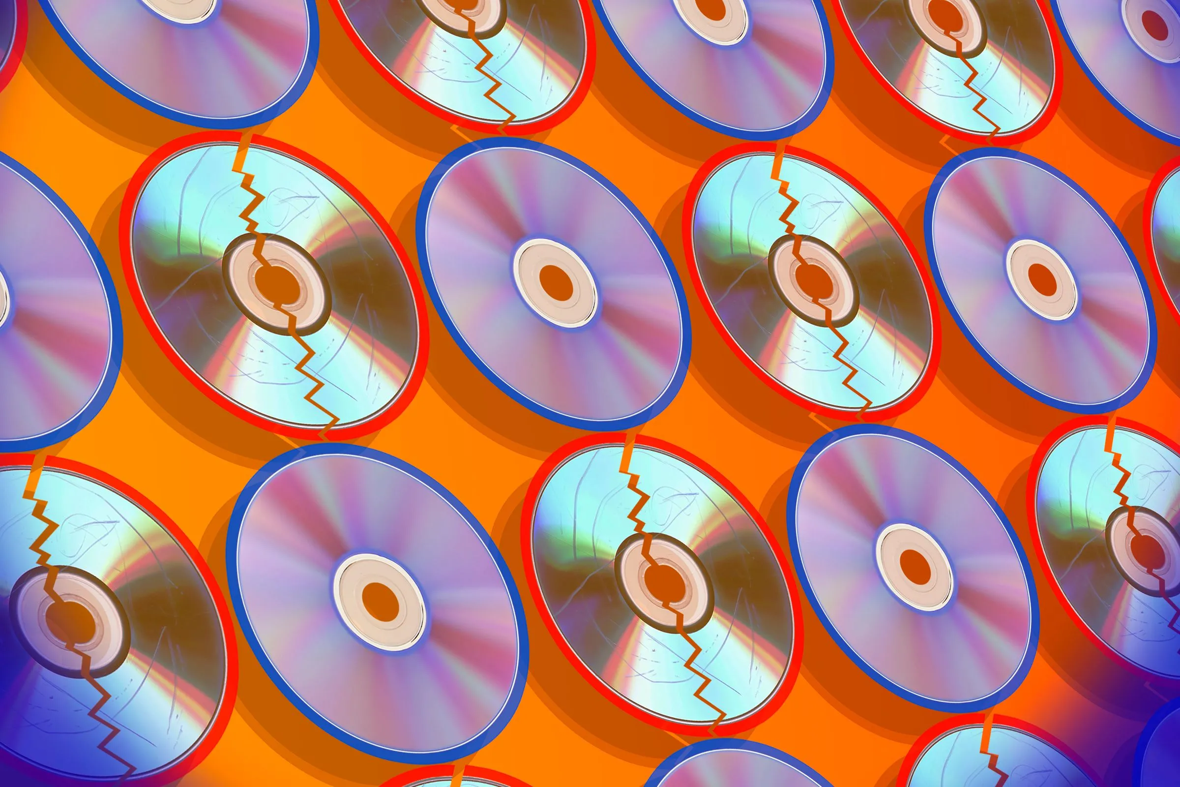 Một số đĩa DVD và Blu-ray cũ bị hỏng do hiện tượng disc rot