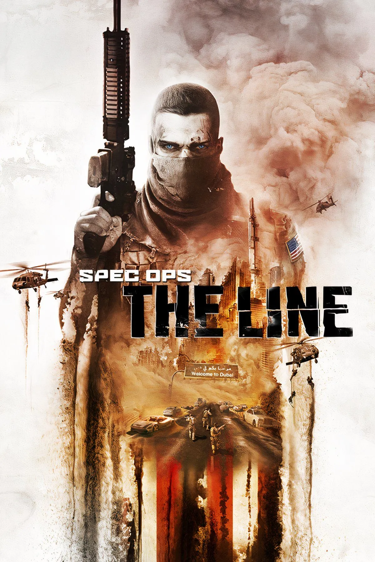 Người lính chiến đấu trong đổ nát của Dubai trong Spec Ops: The Line, game lấy cảm hứng từ Heart of Darkness