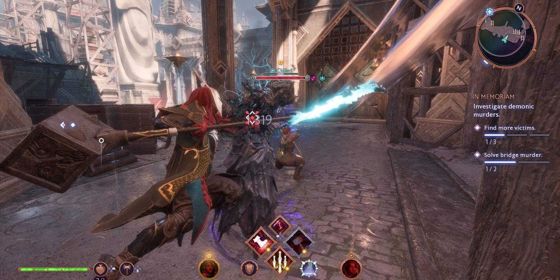 Nhân vật trong game Dragon Age: The Veilguard, minh họa cho sự thay đổi trong cốt truyện game AAA
