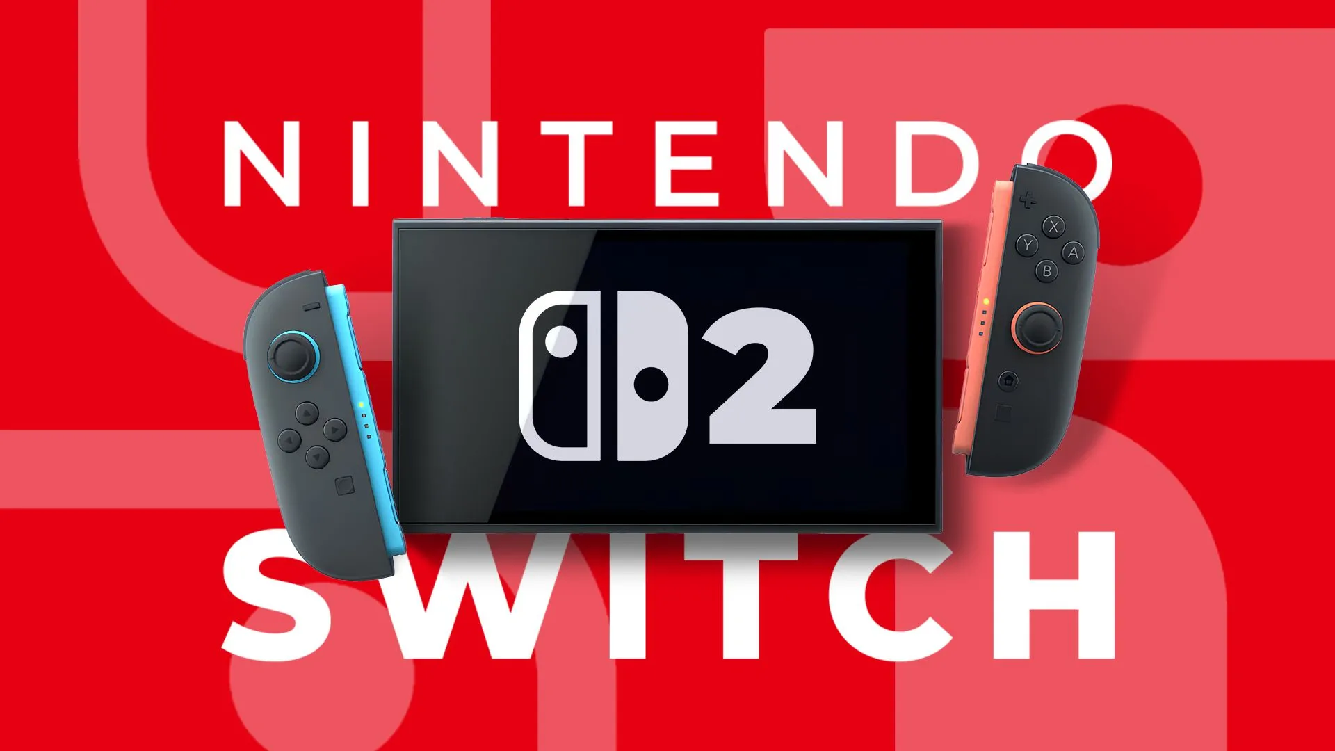 Thiết bị chơi game Nintendo Switch 2 với biểu tượng thương hiệu trên màn hình