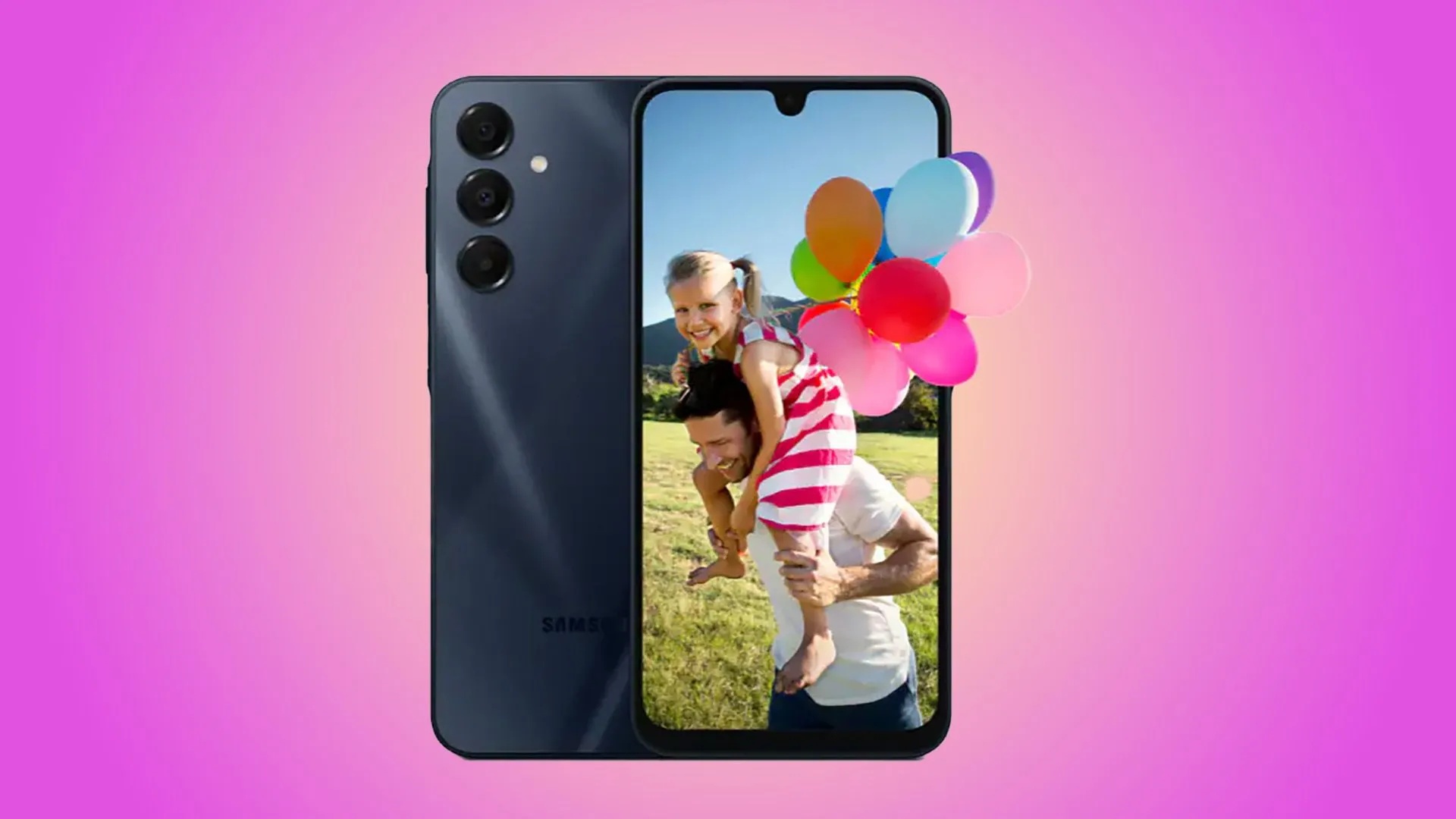 Thiết kế mặt sau của Samsung Galaxy A16 5G với cụm camera hiện đại và logo Samsung