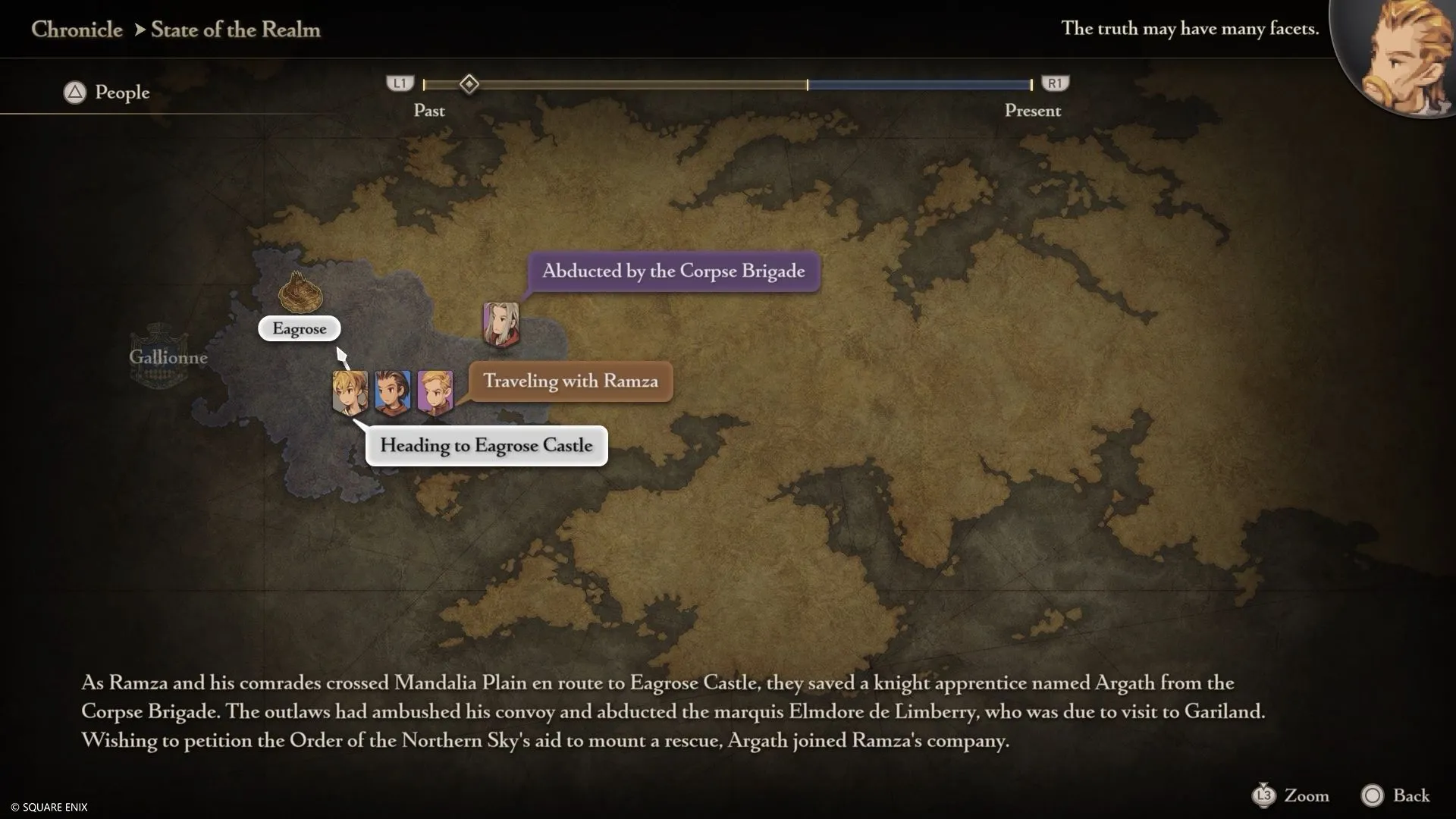 Thiết kế nhân vật và trang bị trong Final Fantasy Tactics, cho thấy sự đa dạng của các lớp nhân vật