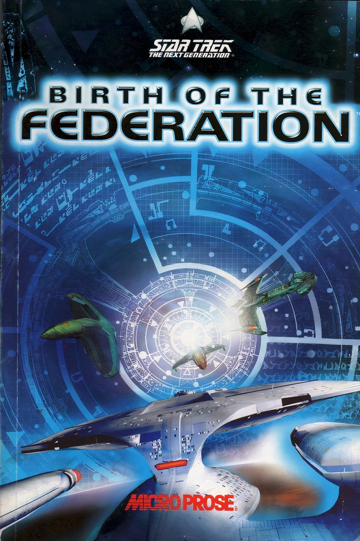 Bản đồ chiến lược trong game 4X Star Trek: Birth of the Federation, cho thấy sự mở rộng của Liên đoàn Các Hành Tinh Thống Nhất và các đế chế khác.