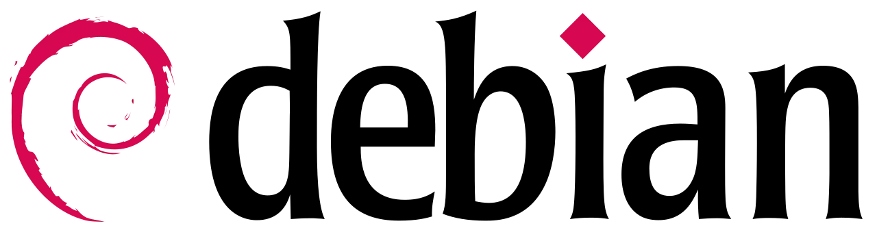 Biểu tượng Debian nằm ngang, thể hiện sự ổn định và tin cậy của hệ điều hành Linux
