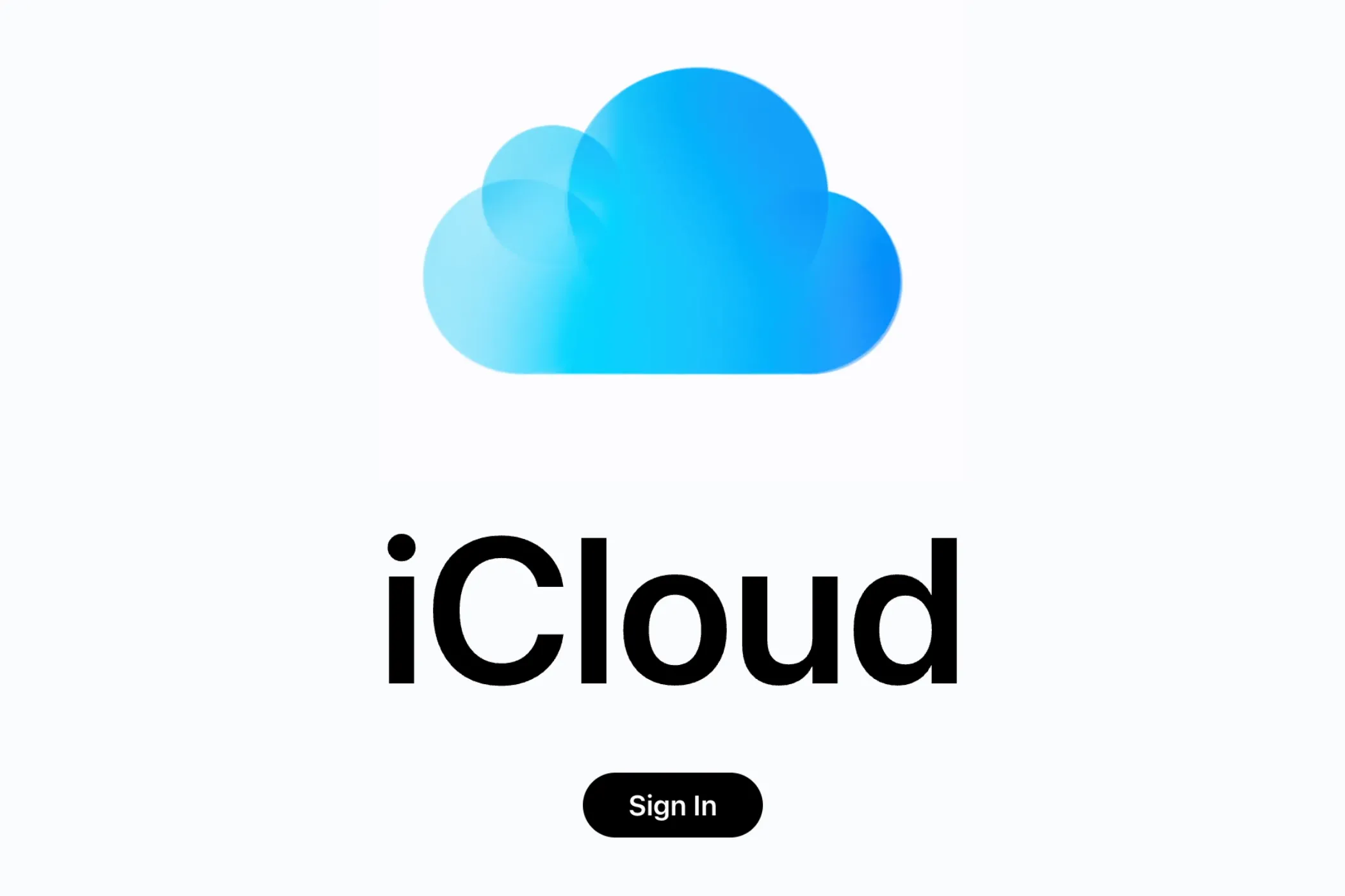 Biểu tượng iCloud trên trang web Apple, đại diện cho một trong những tính năng đột phá được giới thiệu tại WWDC trong quá khứ
