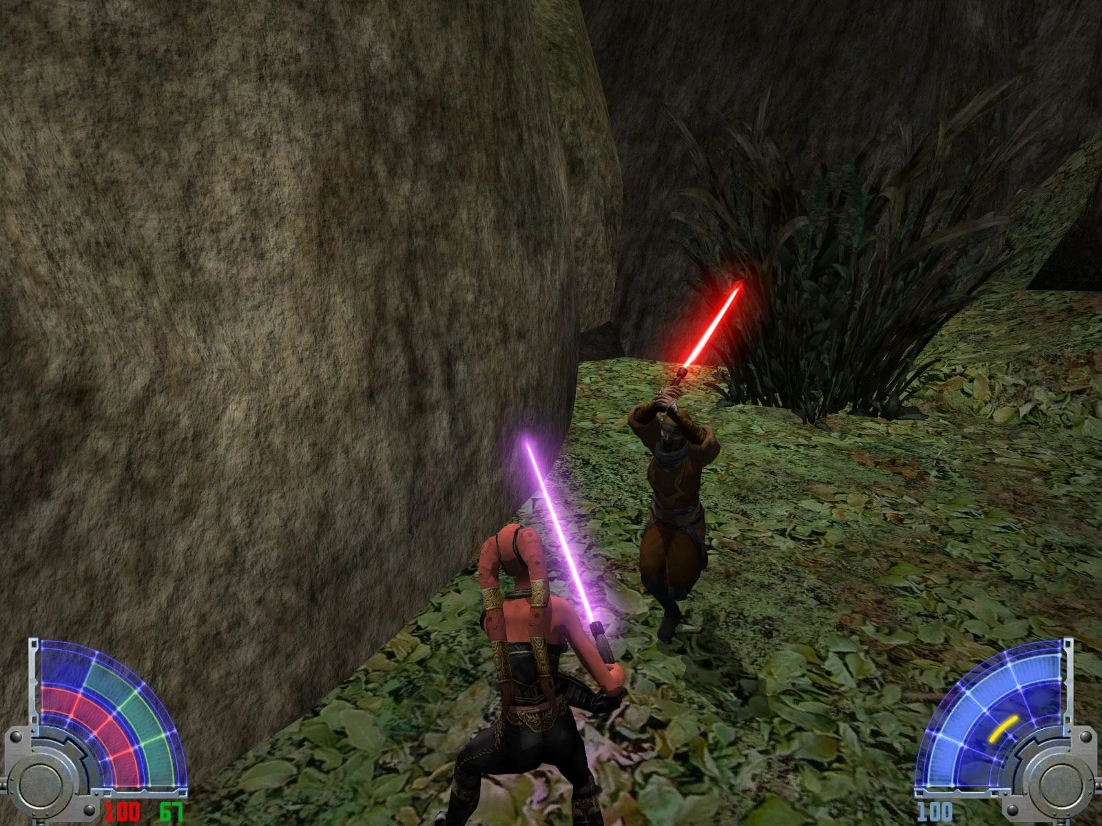 Chiến đấu bằng Lightsaber trong Star Wars Jedi Academy, game được làm mới với nhiều cốt truyện và nâng cấp đồ họa từ mod