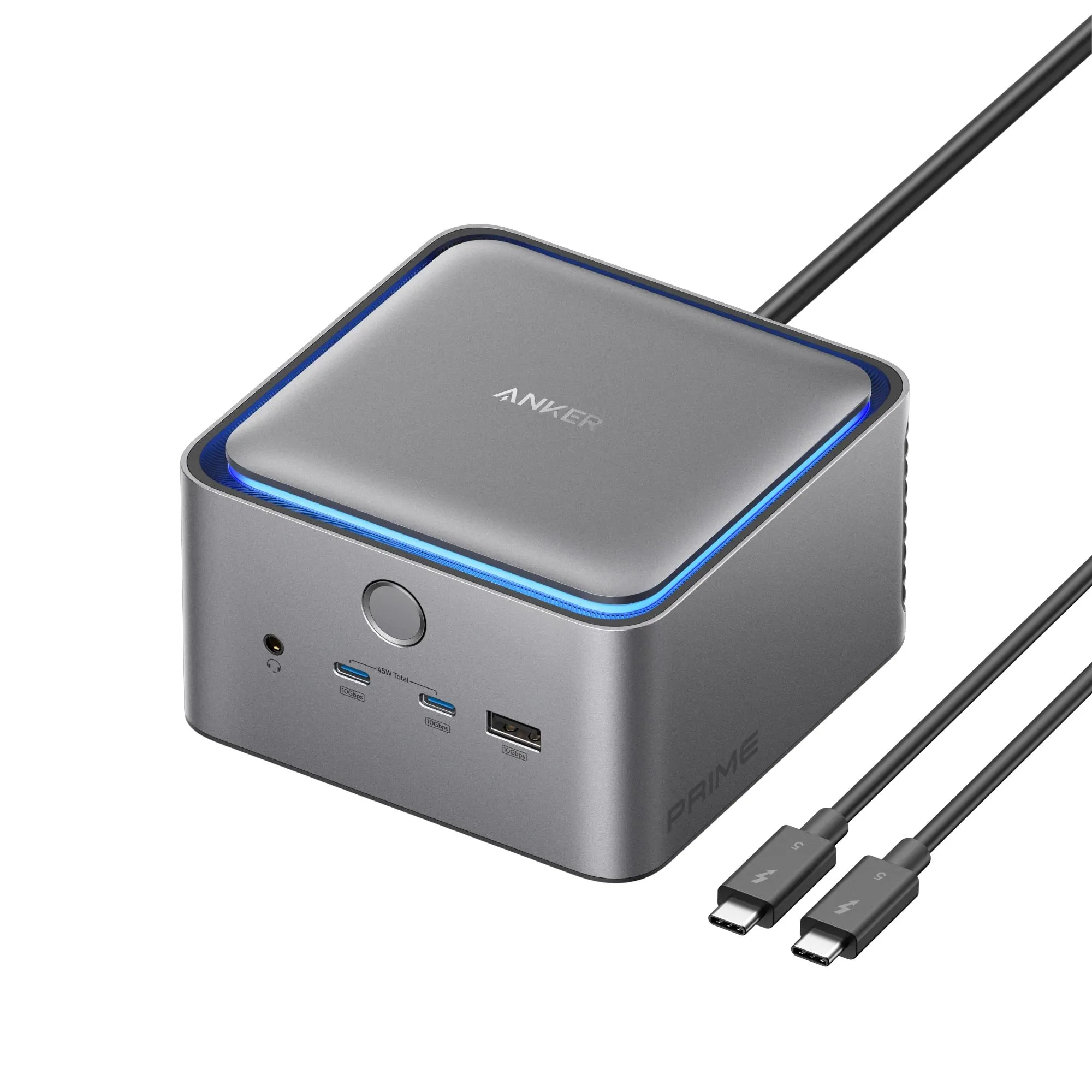 Docking Station Anker Prime Thunderbolt 5 với nhiều cổng kết nối, hỗ trợ sạc 140W và xuất hai màn hình 8K