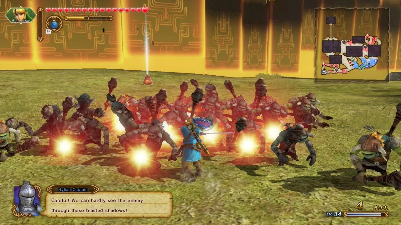 Game Hyrule Warriors chạy mượt mà hơn trên Nintendo Switch 2