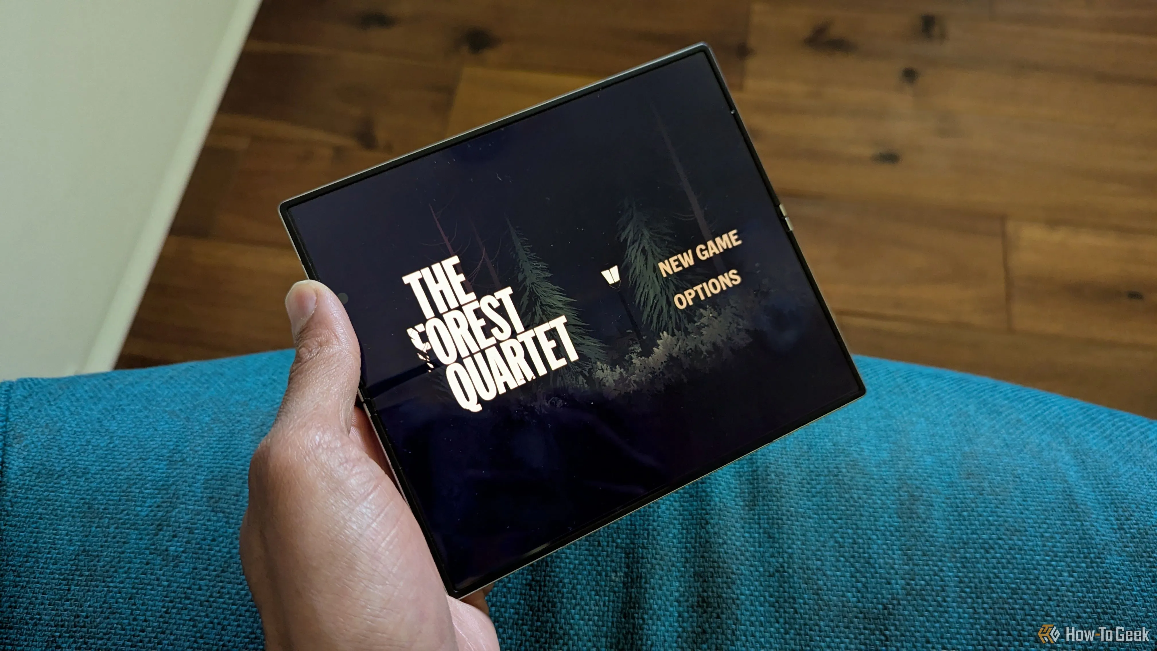 Game The Forest Quartet với đồ họa độc đáo trên Galaxy Z Fold 6