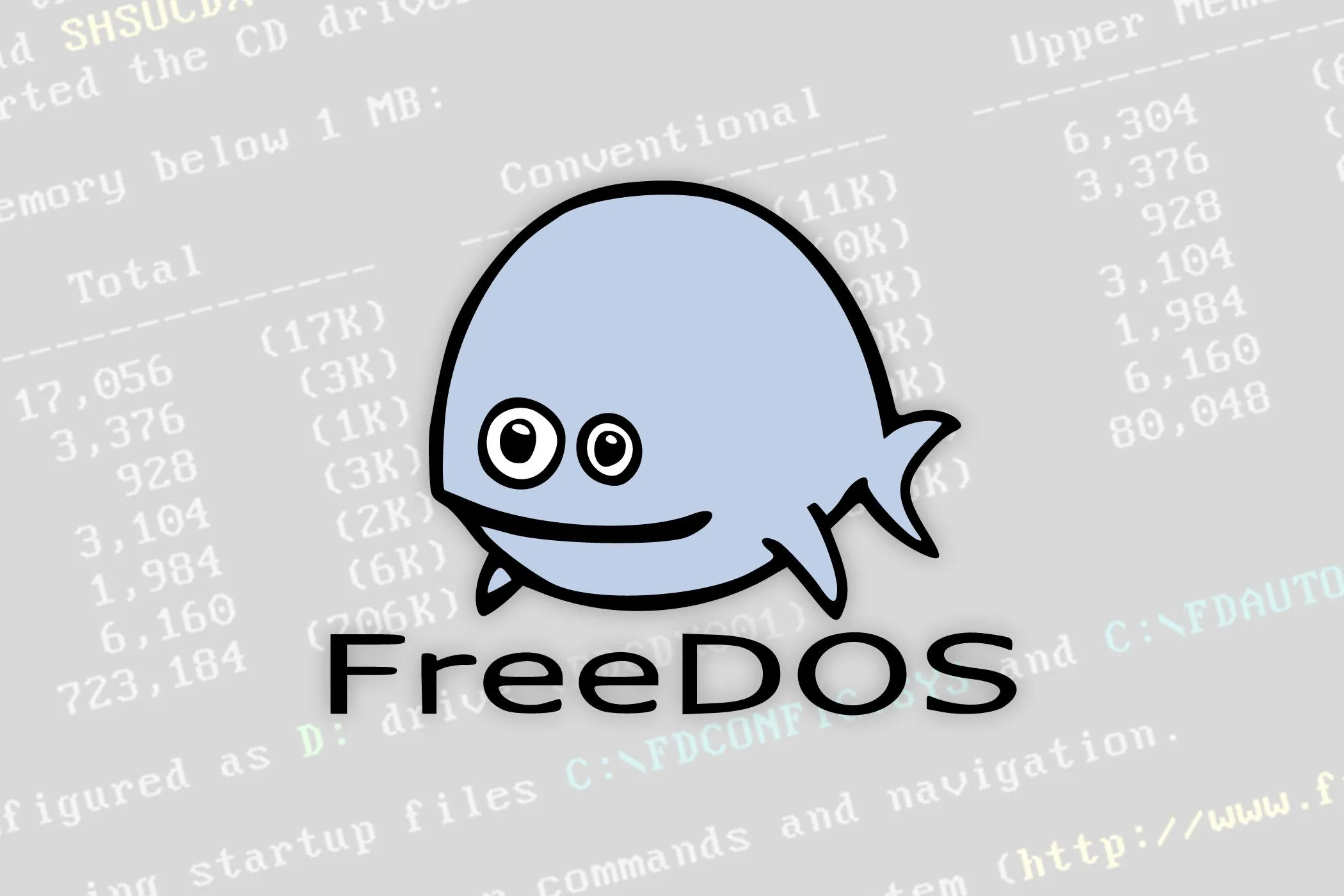Giao diện dòng lệnh FreeDOS 1.4 trên màn hình máy tính, thể hiện sự ra mắt của bản cập nhật hệ điều hành mã nguồn mở này.