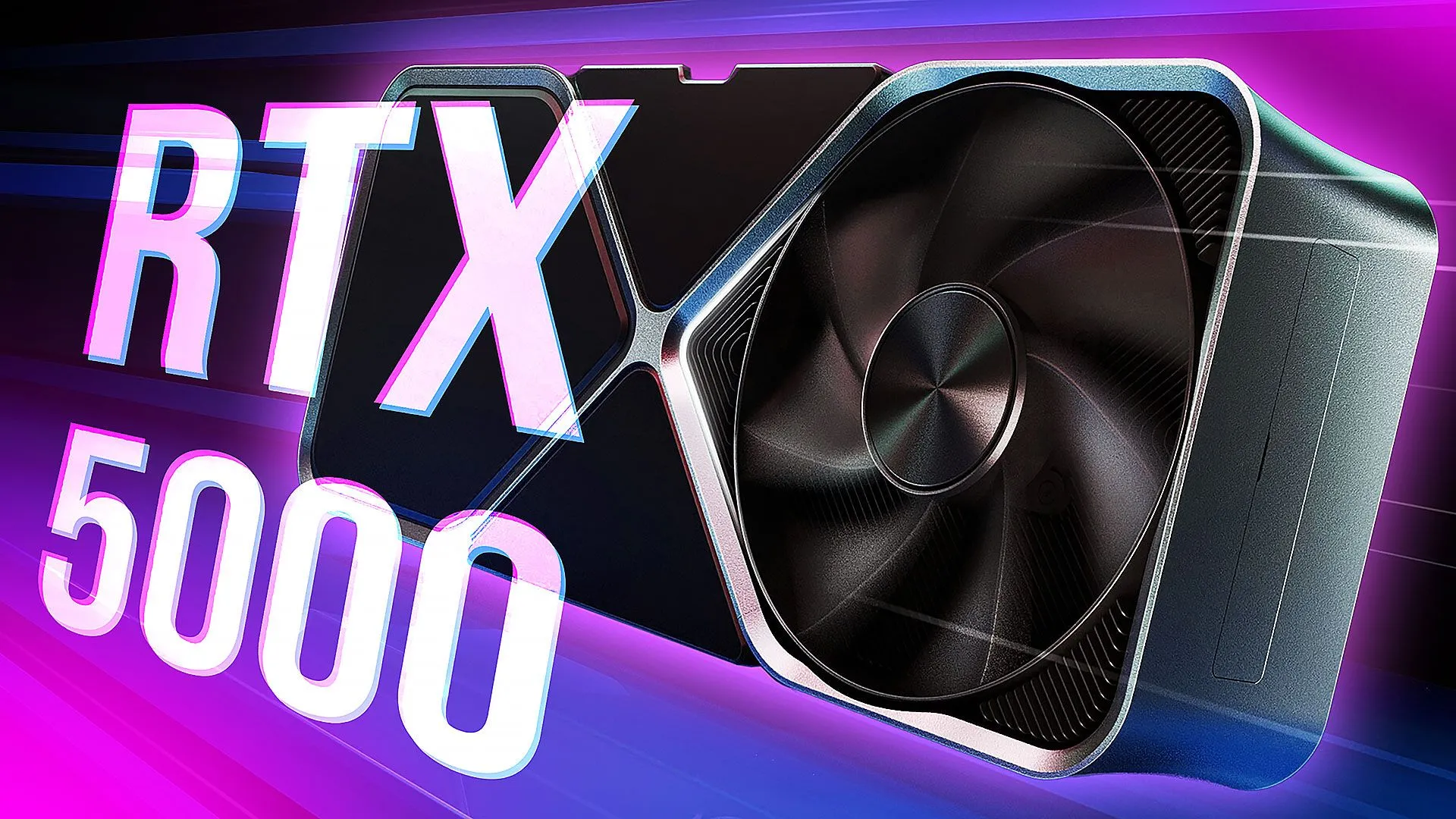 Hình ảnh đại diện cho dòng card đồ họa NVIDIA RTX 50 Series, tổng quan về kiến trúc và thiết kế mới của GPU.