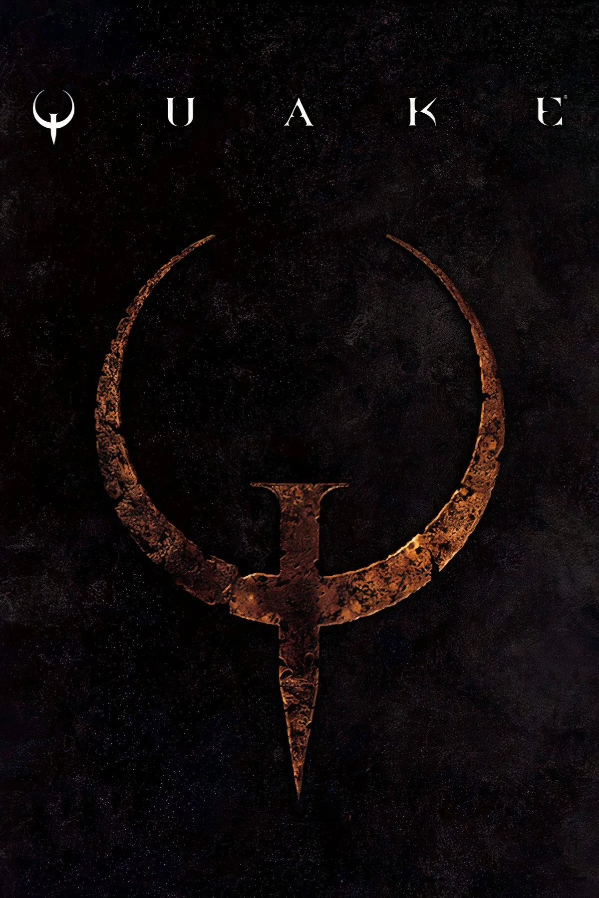 Hình ảnh tổng hợp các cảnh chơi game Quake, thể hiện môi trường 3D u tối và các pha hành động