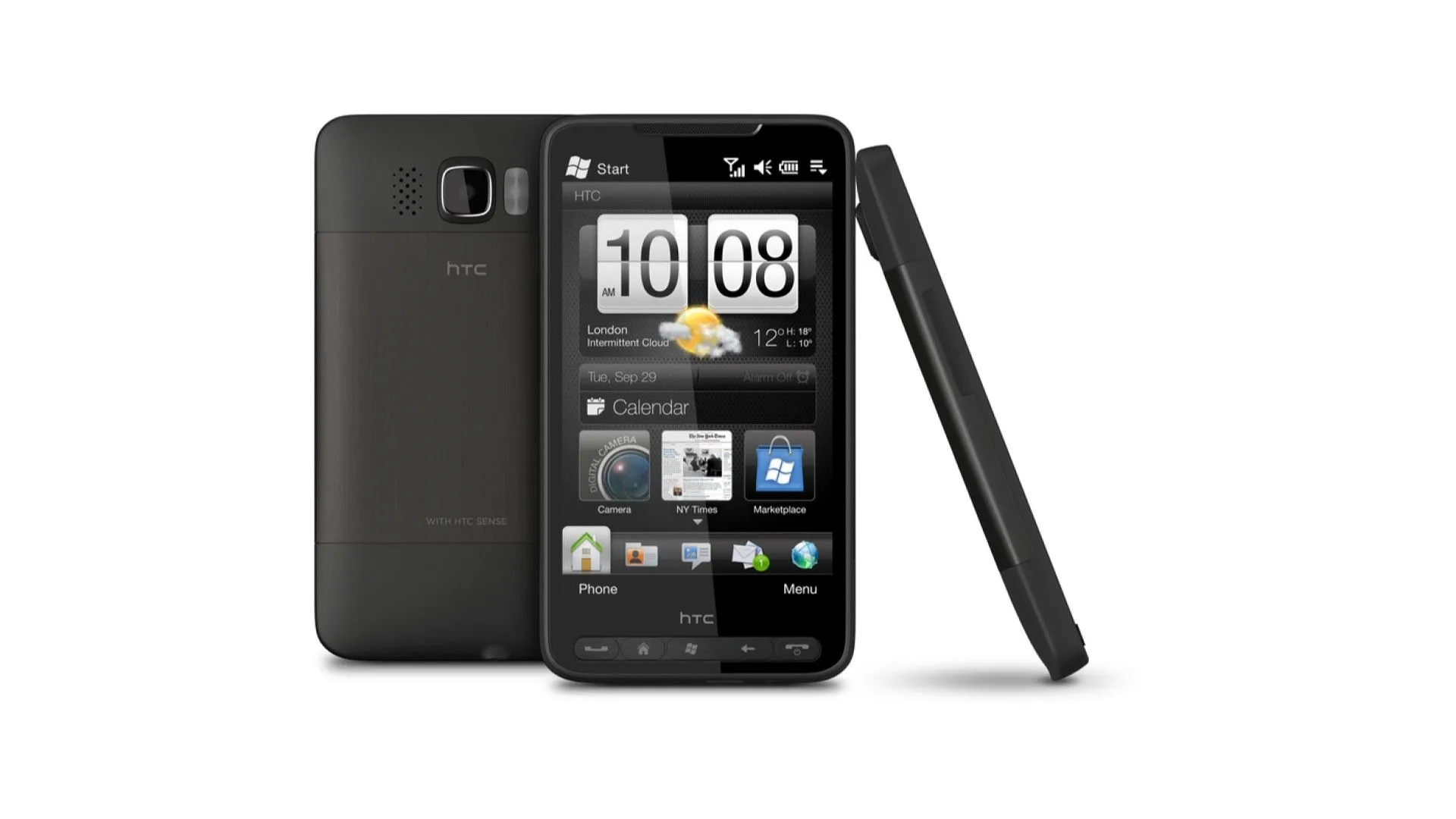 HTC HD2, kiệt tác Windows Mobile với màn hình lớn 4.3 inch và chip Snapdragon đầu tiên