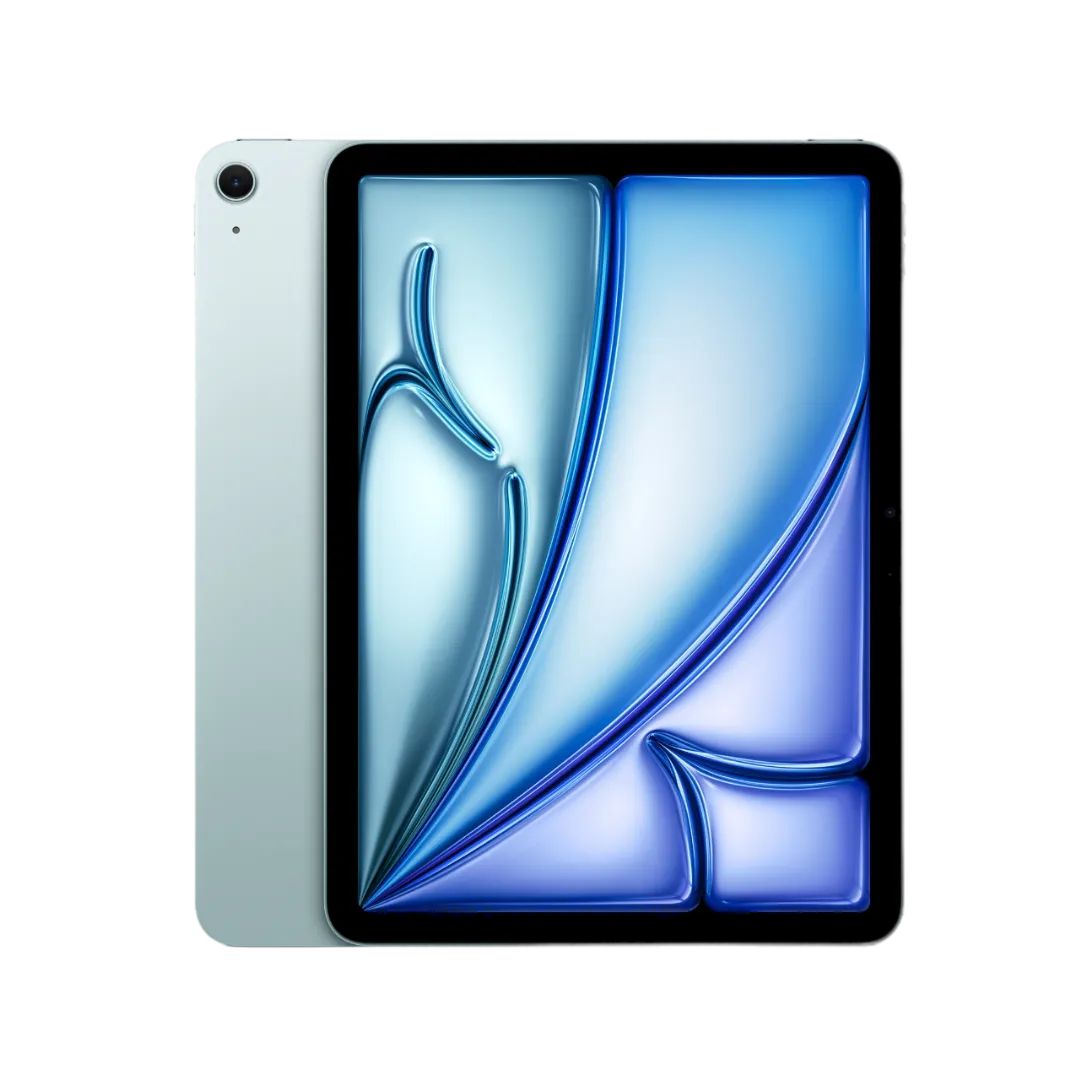 iPad Air 11 inch (M2) màu xanh, phiên bản sắp được thay thế bằng iPad Air M4