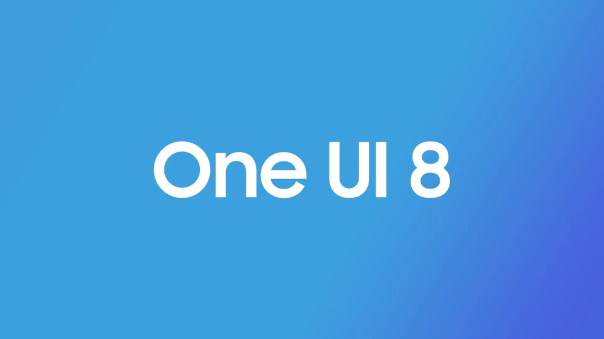 Logo giao diện One UI 8 của Samsung, mang đến trải nghiệm Android 16 trên Galaxy Z Flip 7 FE
