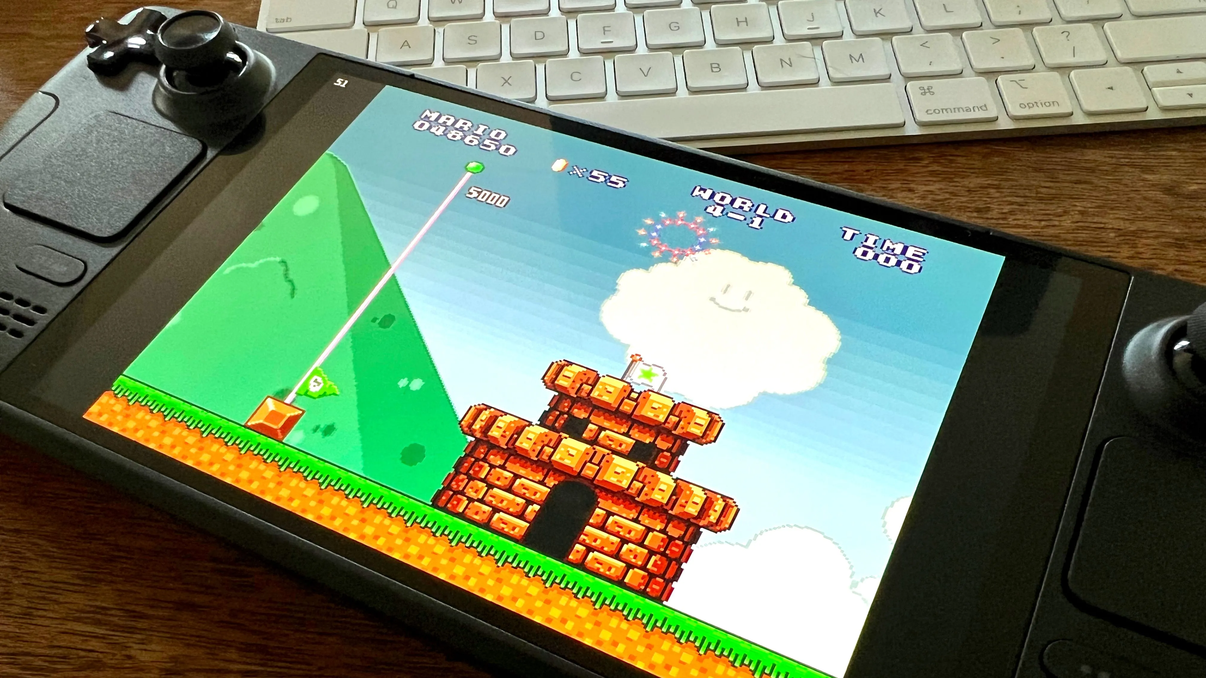 Màn chơi hoàn thành của Super Mario All-Stars trên Steam Deck cho thấy sự hấp dẫn của game