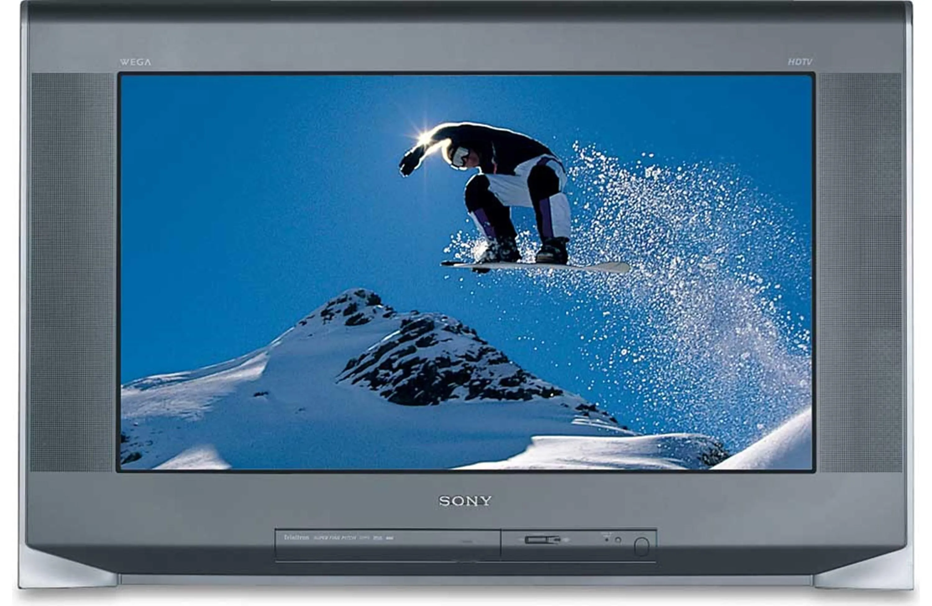 Mẫu TV CRT HD Sony KD-30XS955, đại diện cho công nghệ màn hình CRT độ phân giải cao