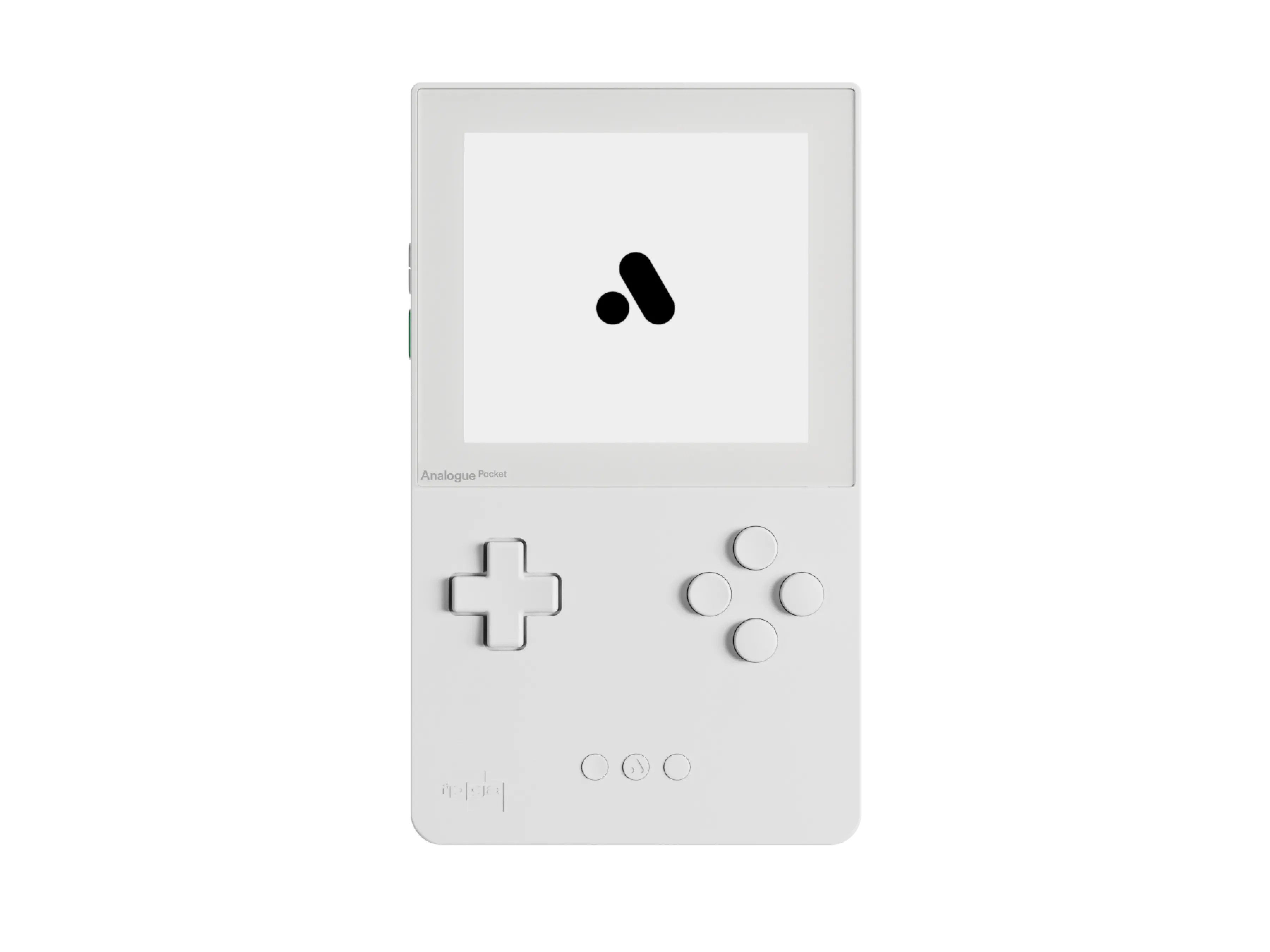 Máy chơi game cầm tay Analogue Pocket màu trắng, chuyên dụng cho game retro