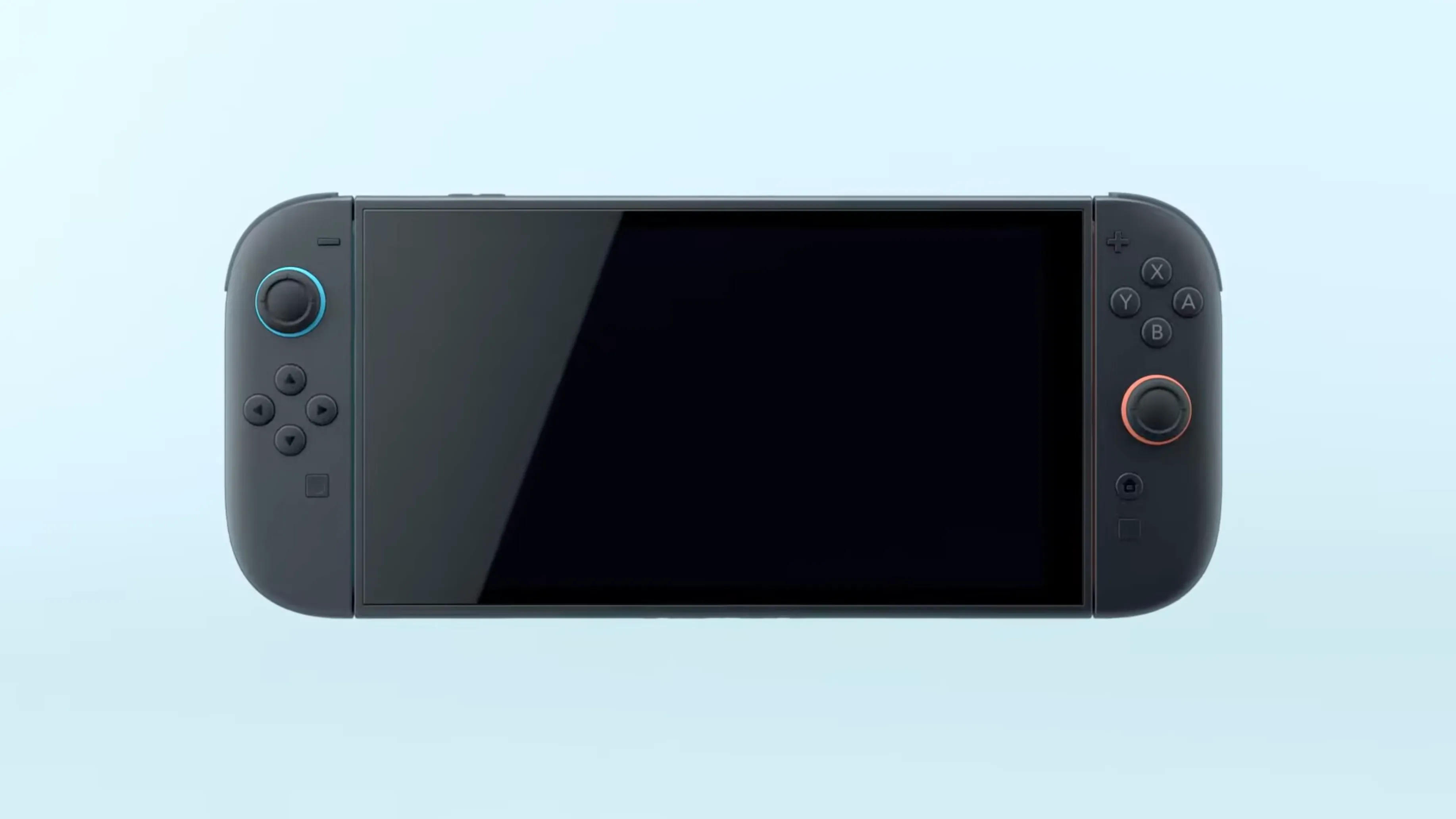 Máy chơi game Nintendo Switch 2 với tay cầm Joy-Con được gắn vào, cho thấy thiết kế lớn hơn, hứa hẹn mang lại cảm giác cầm nắm thoải mái hơn cho người chơi, đặc biệt là người lớn.