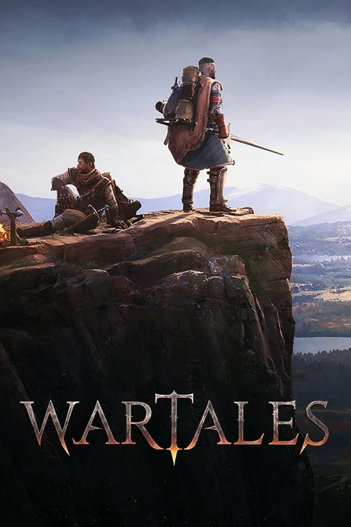 Một nhóm lính đánh thuê đang chiến đấu trong môi trường Wartales