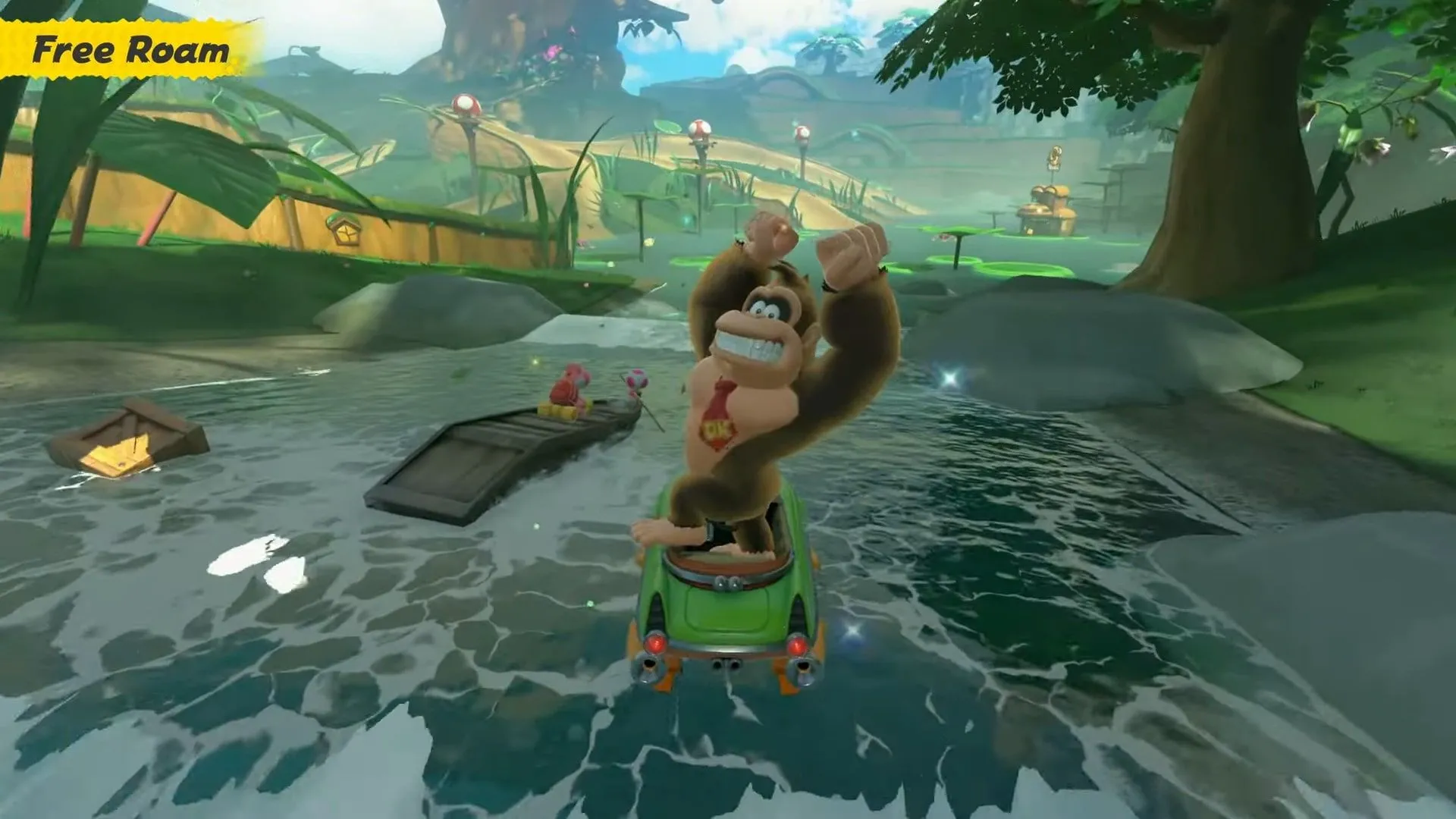 Nhân vật Donkey Kong trong game Mario Kart, minh họa cho chất lượng đồ họa game AAA và chi phí sản xuất ngày càng tăng cao, ảnh hưởng đến giá game bán lẻ.